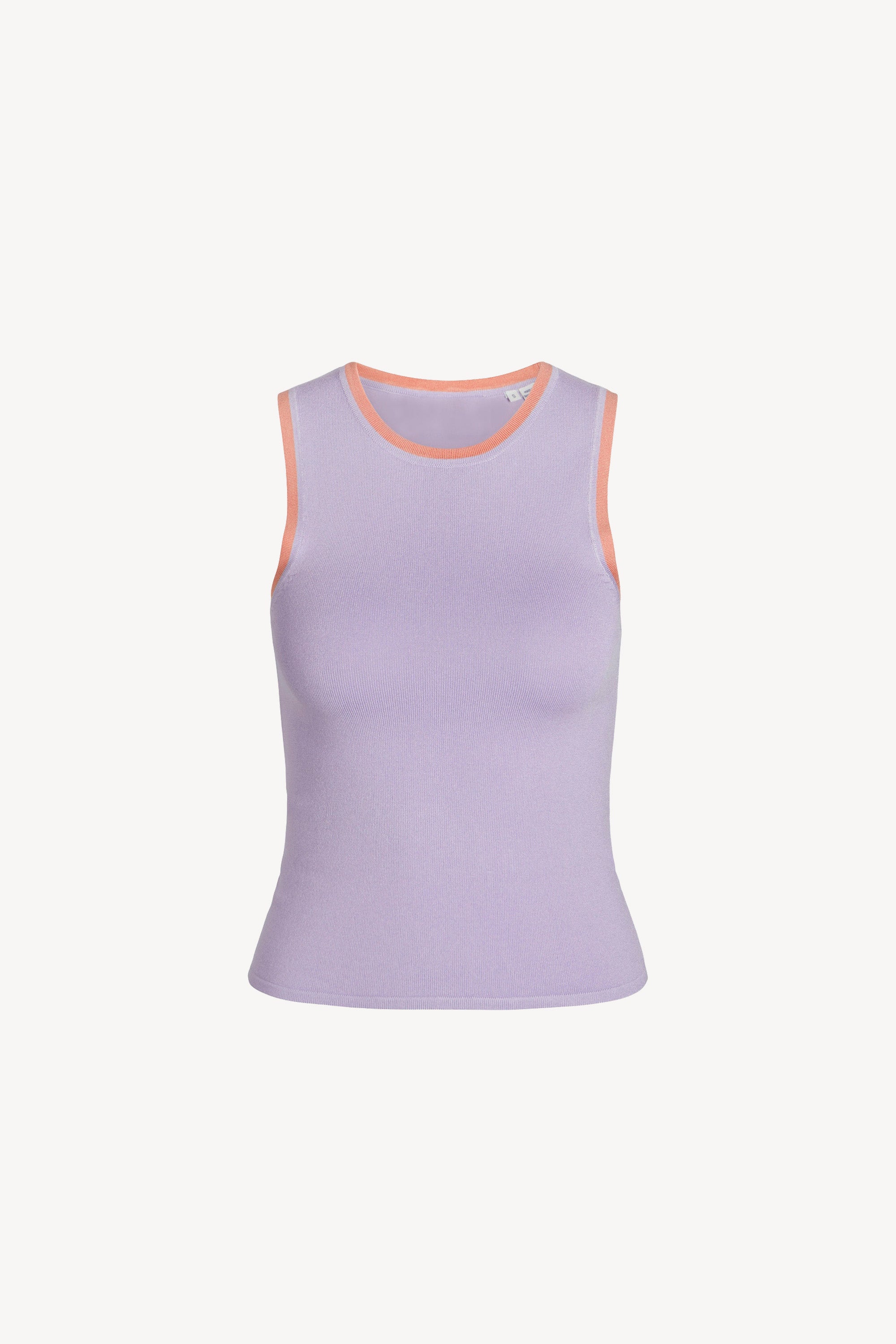 Evelyn Top Knit Lilac Breeze /Burnt Coral