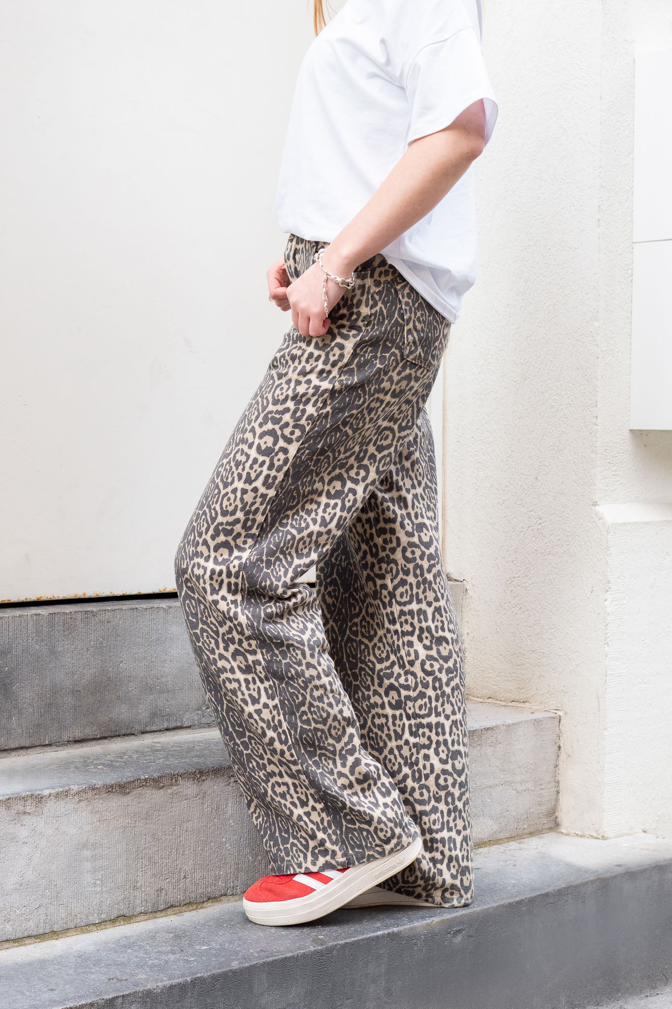 Georgetta Leopard Jeans