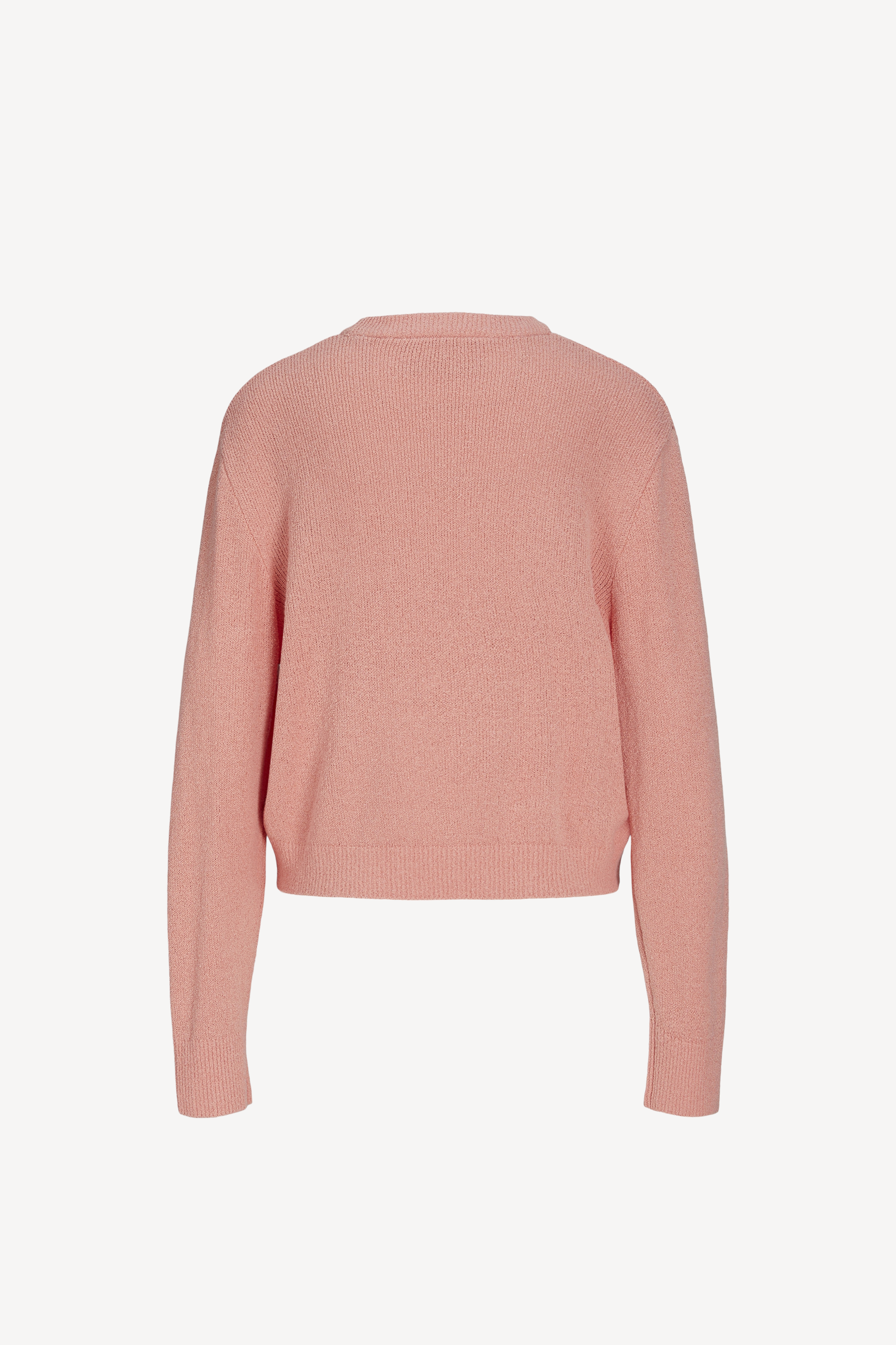 Daisy Crew Neck Knit Burnt Coral
