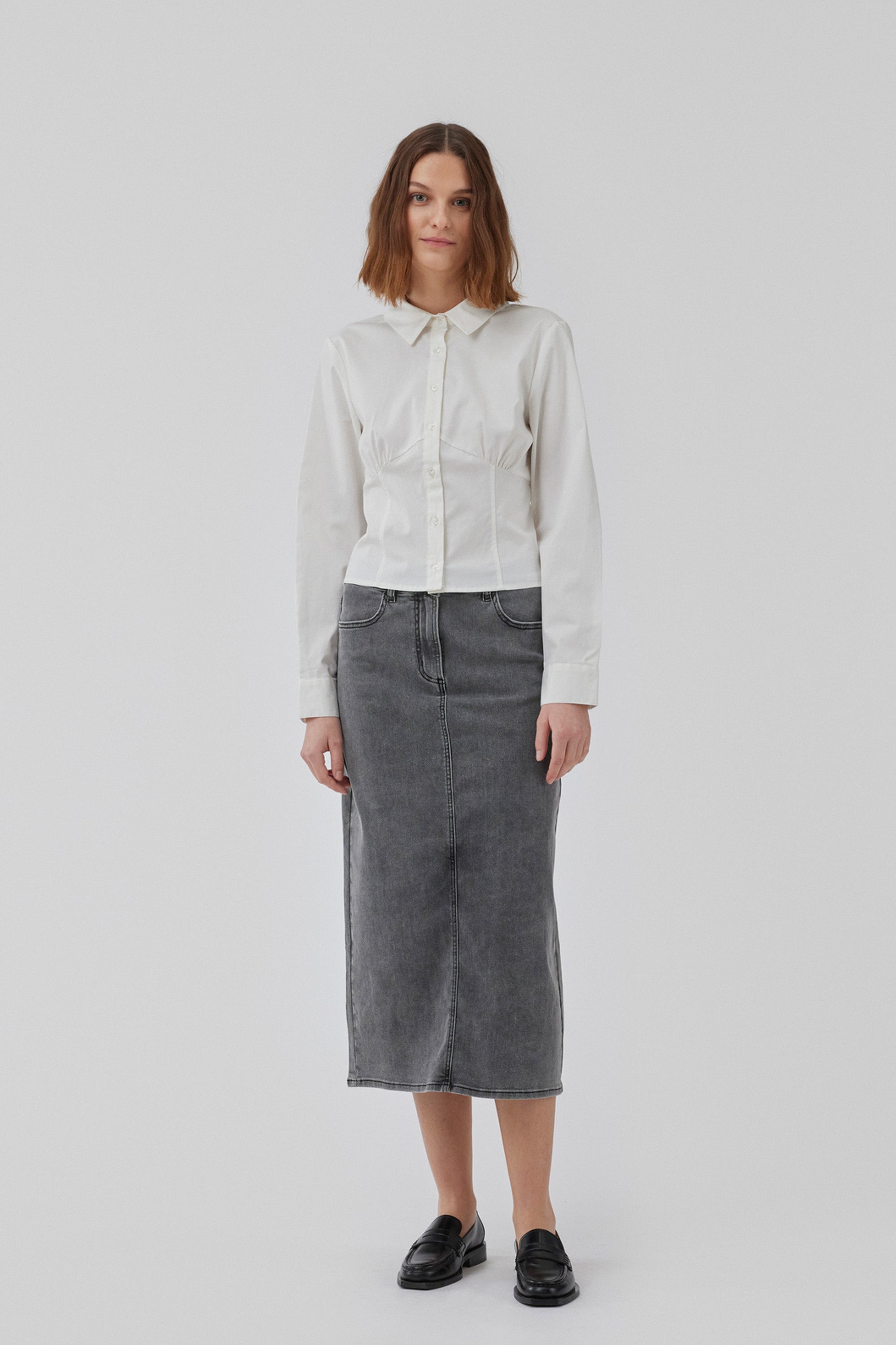 Harvey Skirt Vintage Grey