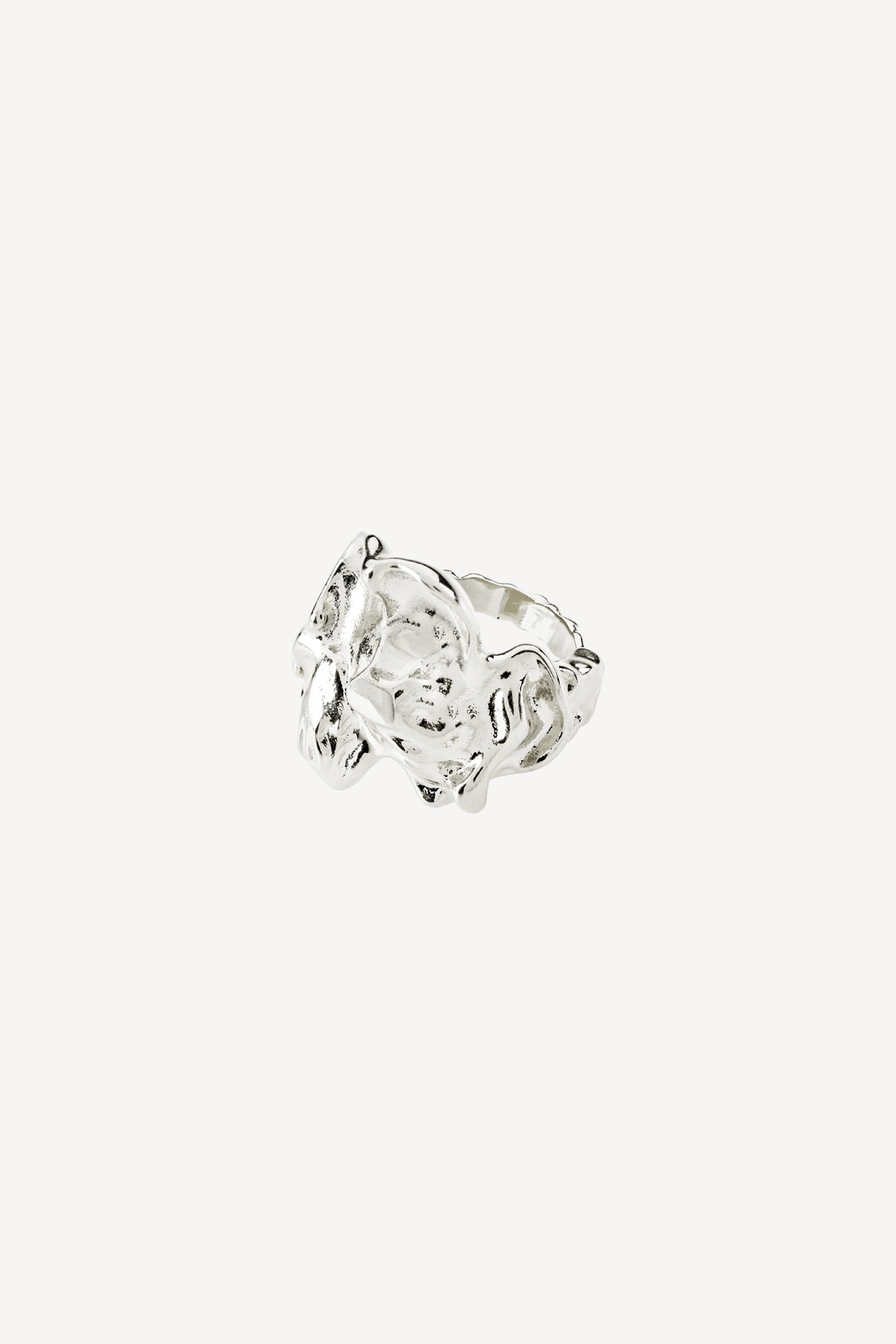 Jadwiga Organic Shaped Ring Silver