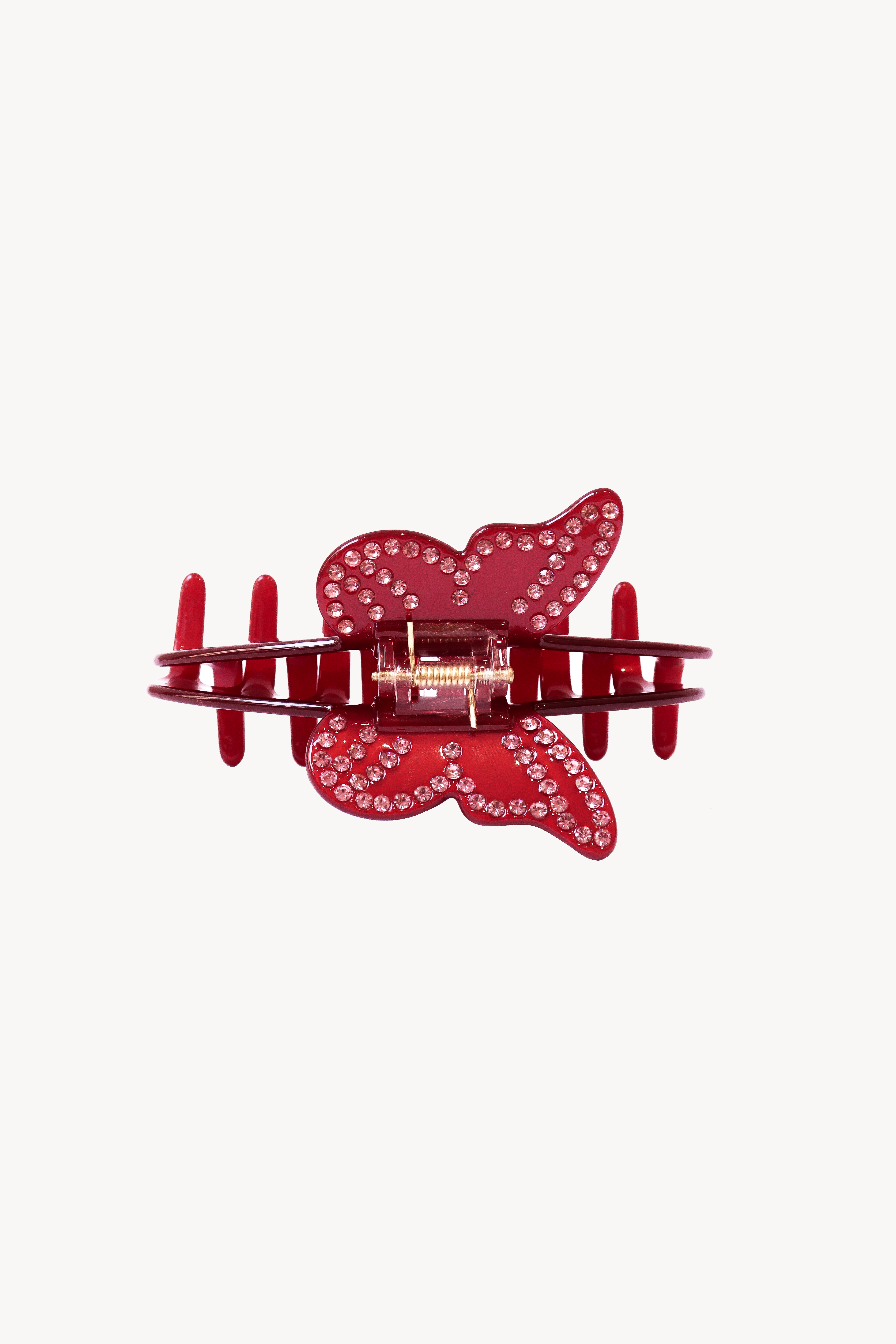 SV Matilda Butterfly Hair Claw Red