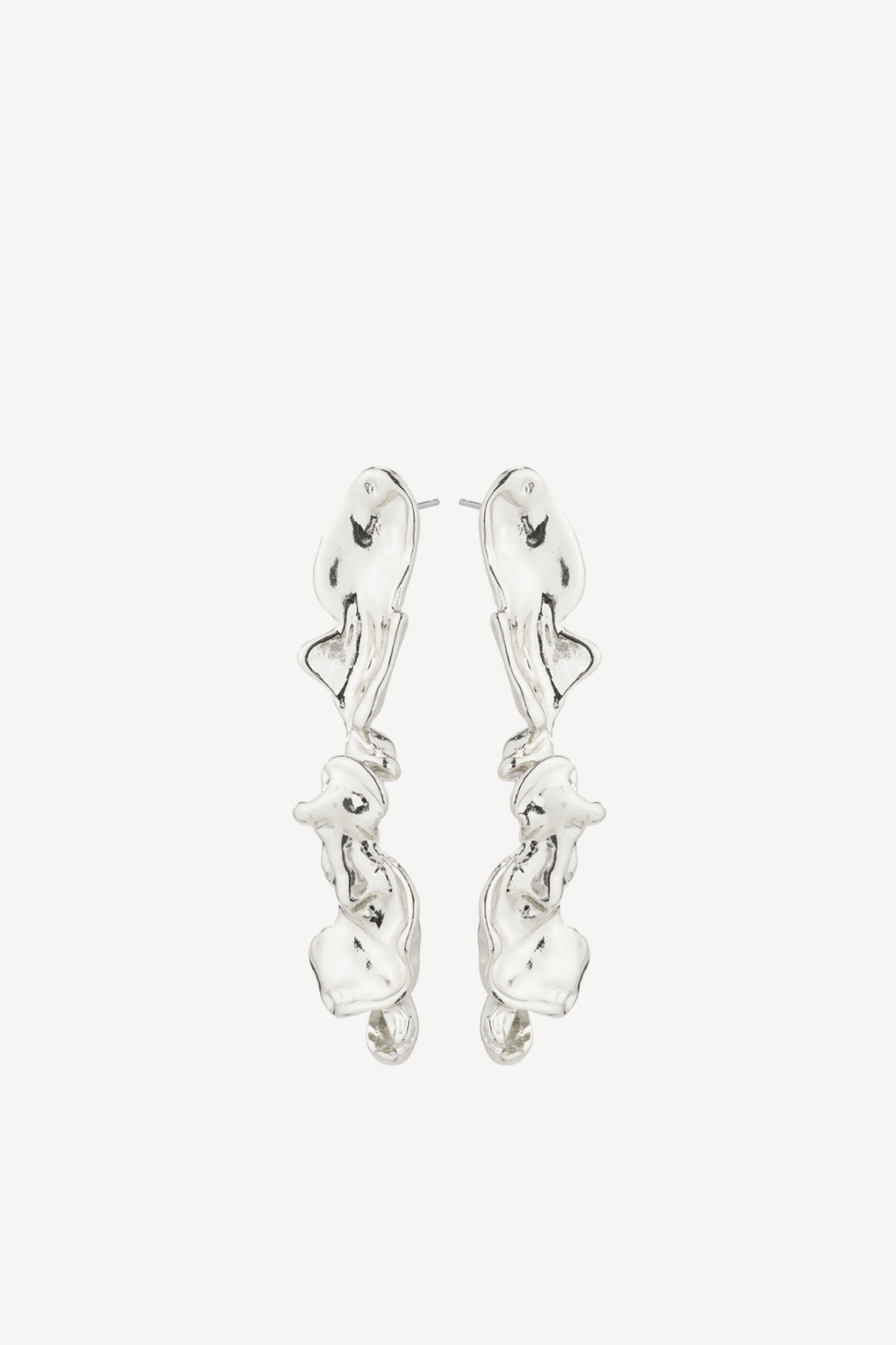 Pulse Earrings Silver (pair)