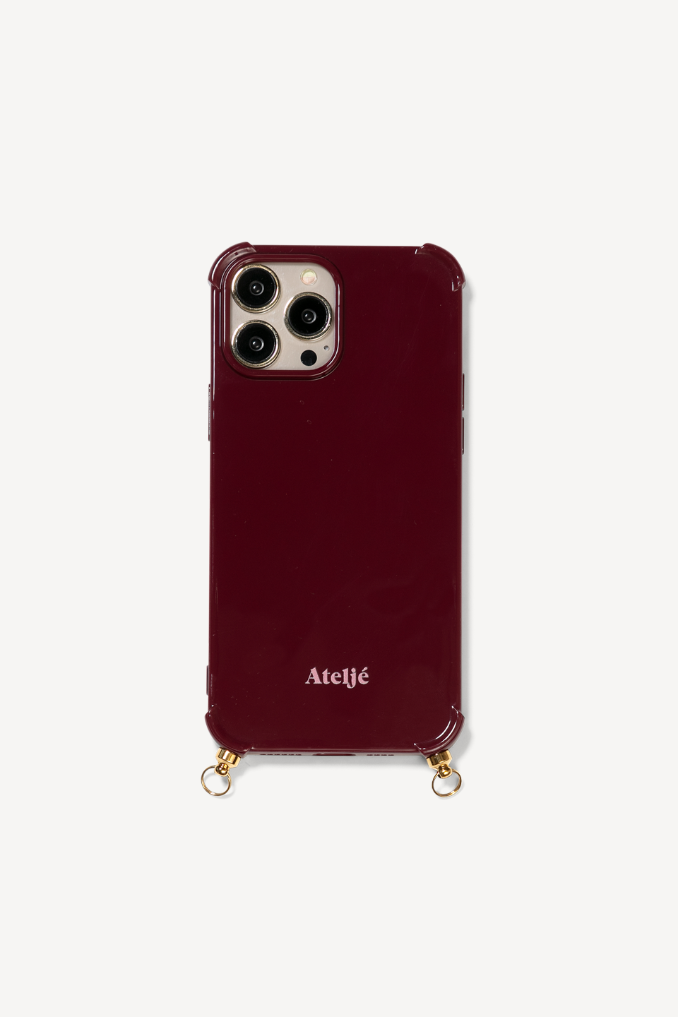 Bold Burgundy iPhone Case