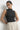 Tida High Neck Lace Top Black