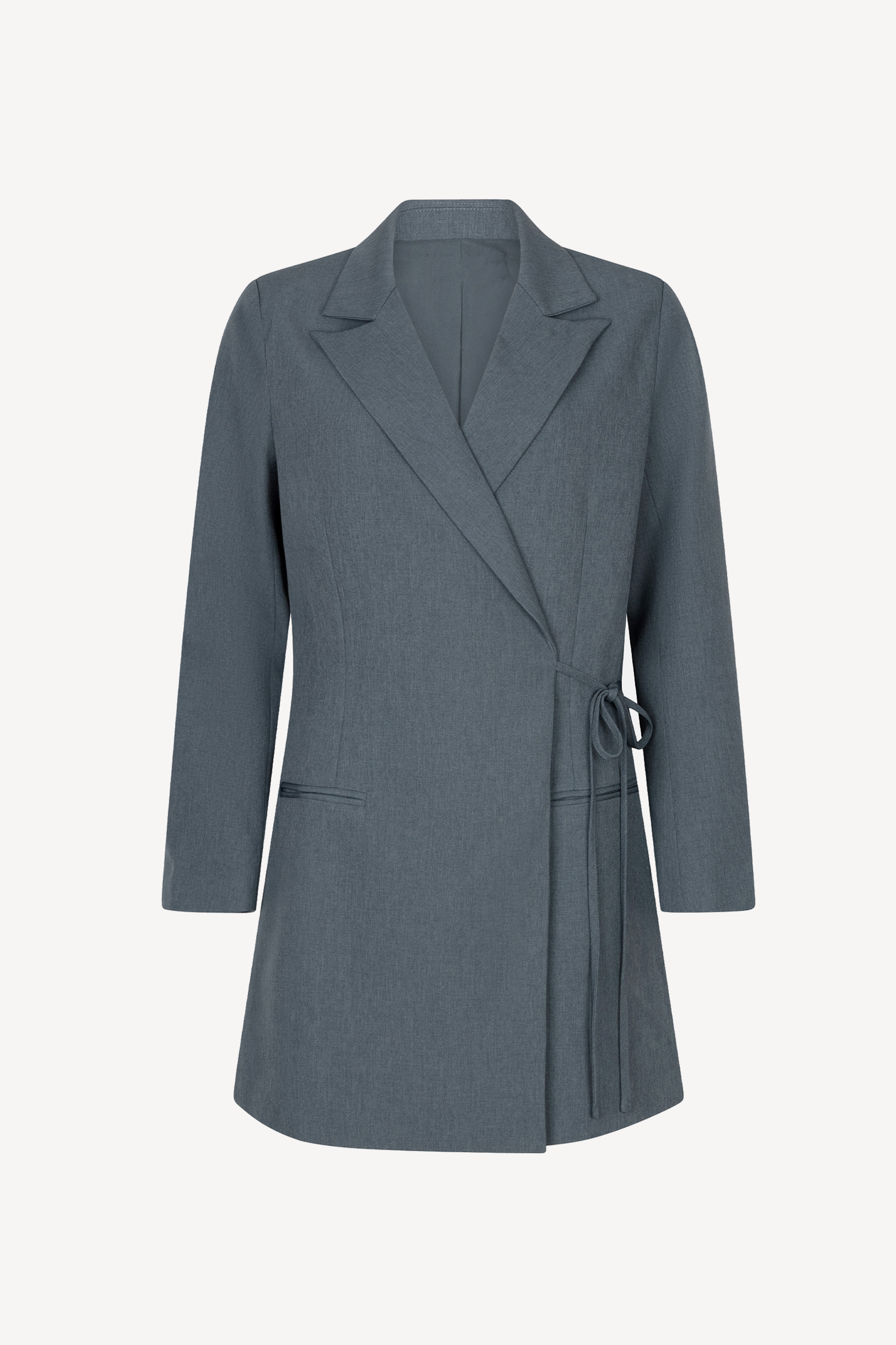 April Dress Denim Blue