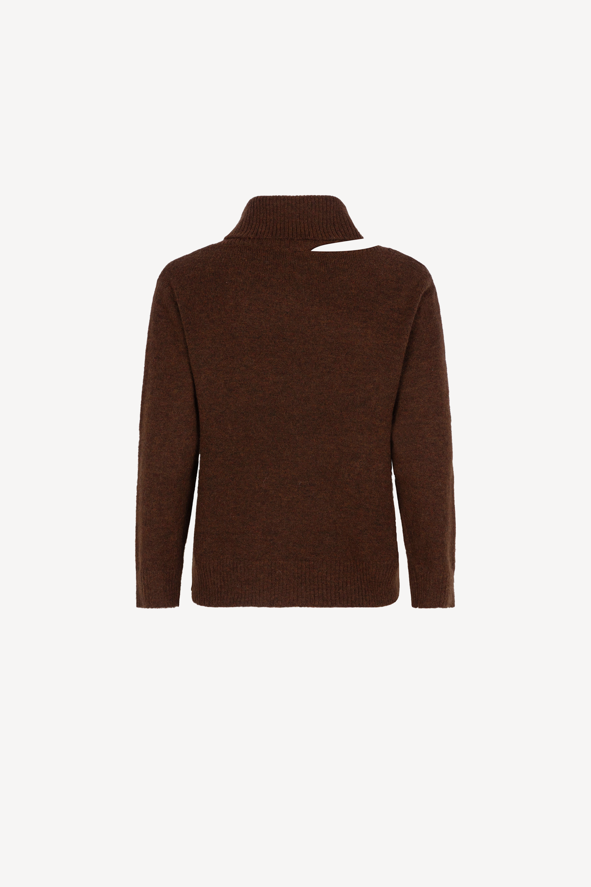 Aubrey Knitted Sweater Brown