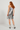 Ava Sequin Strap Short Dress Silver