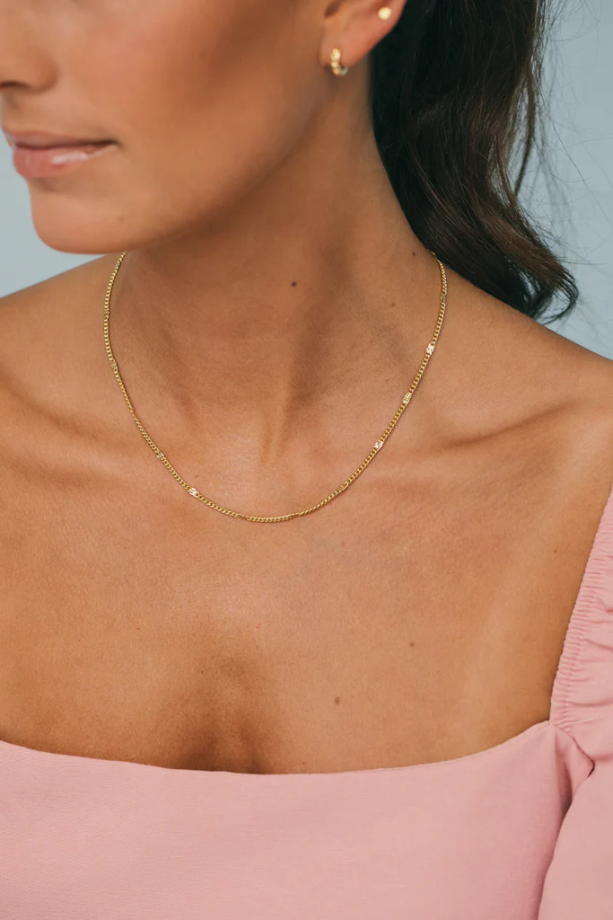 Dot Chain Necklace