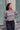 Coco Sweater Grey/Wine
