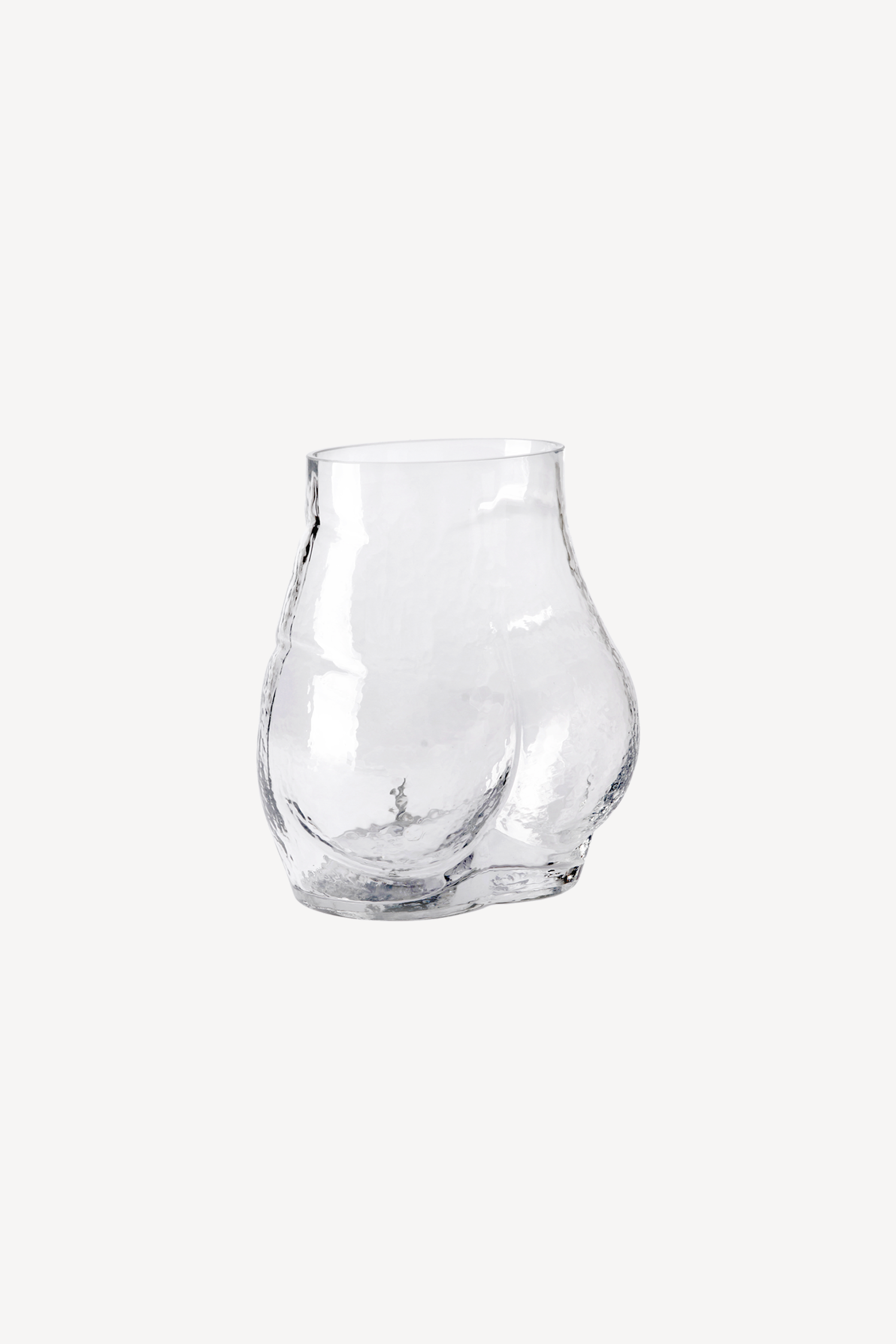 Glass Bum Vase