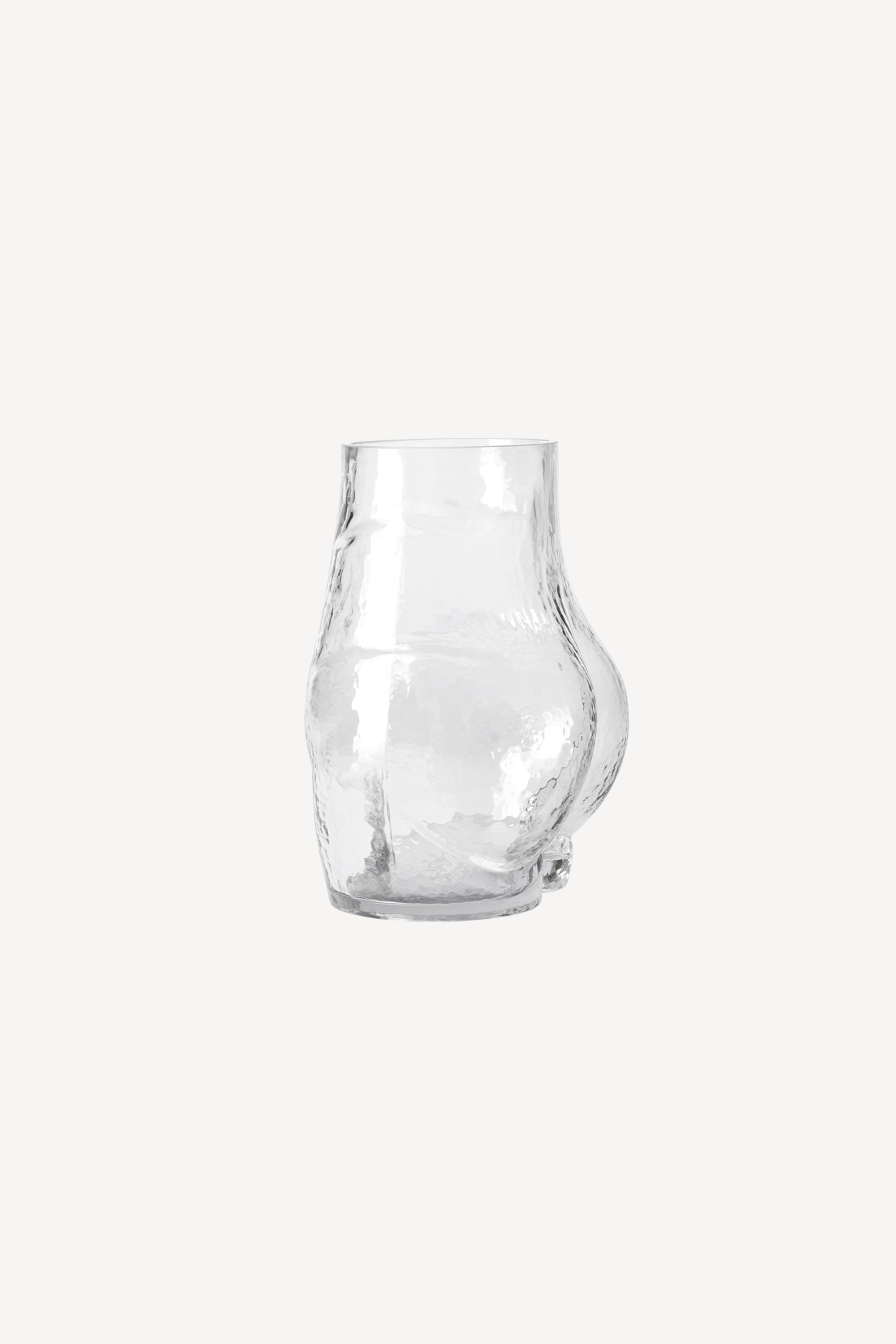 Glass Bum Vase