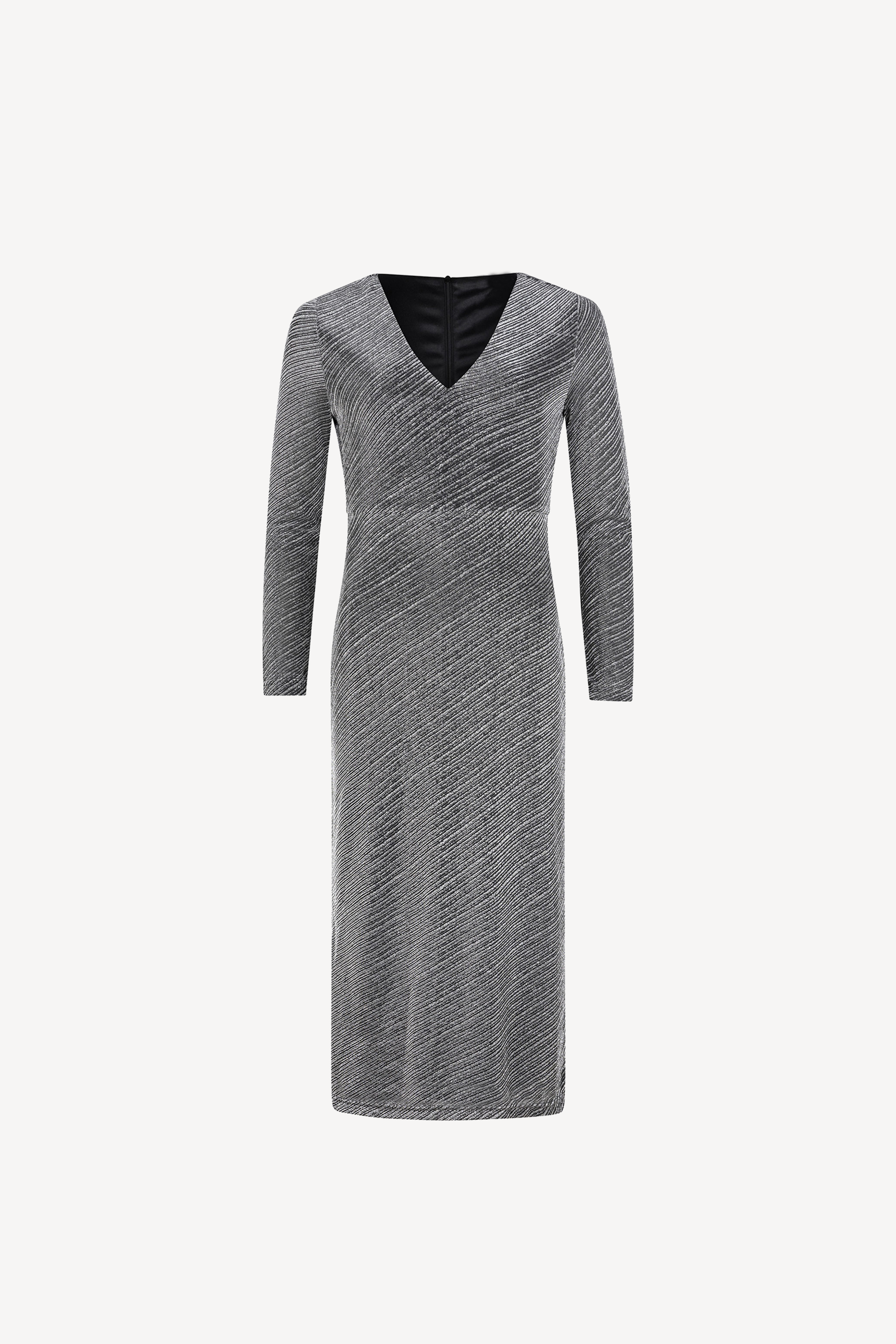 Gloria Dress Silver