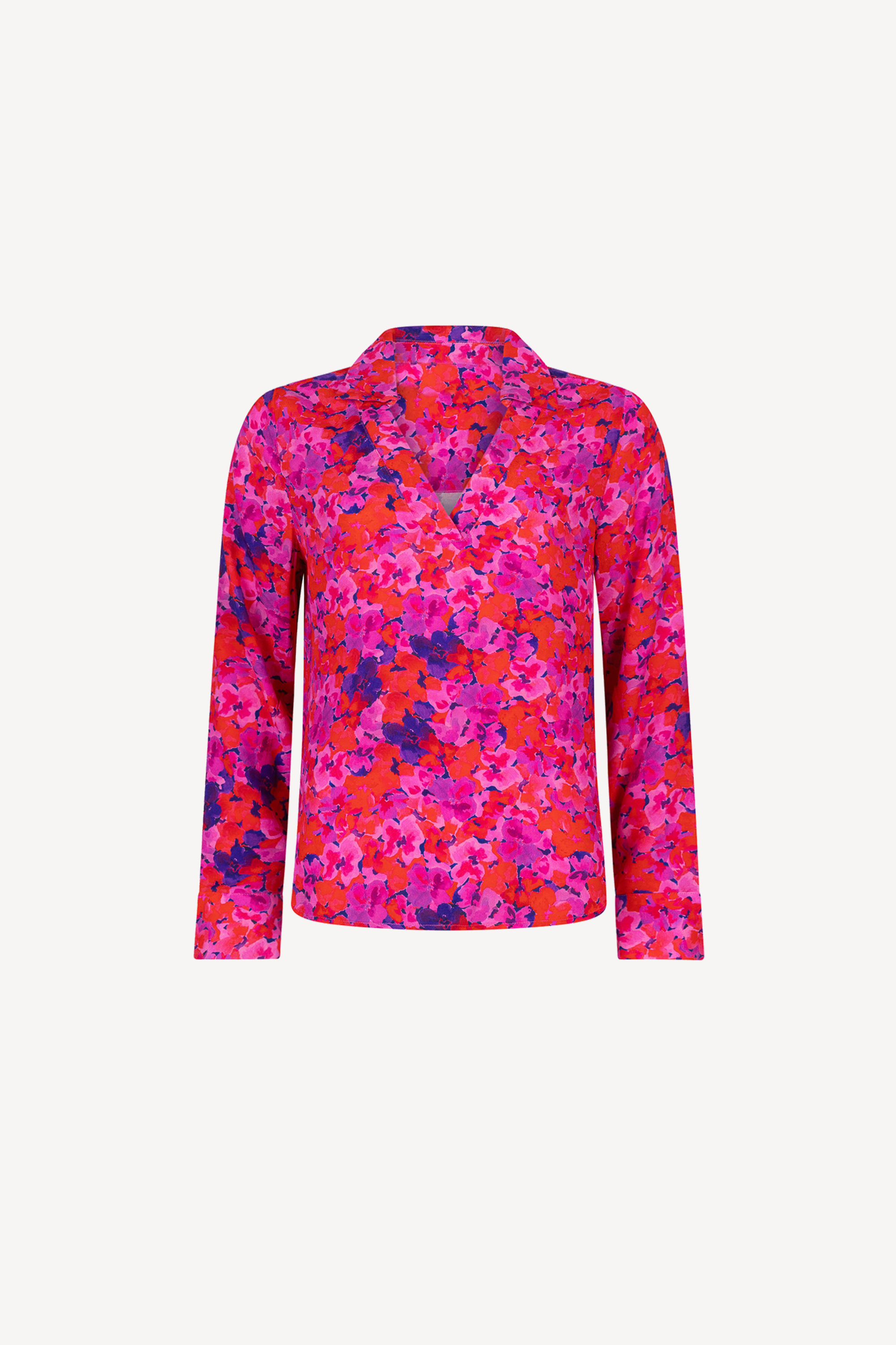 Jill Blouse Pink Flower