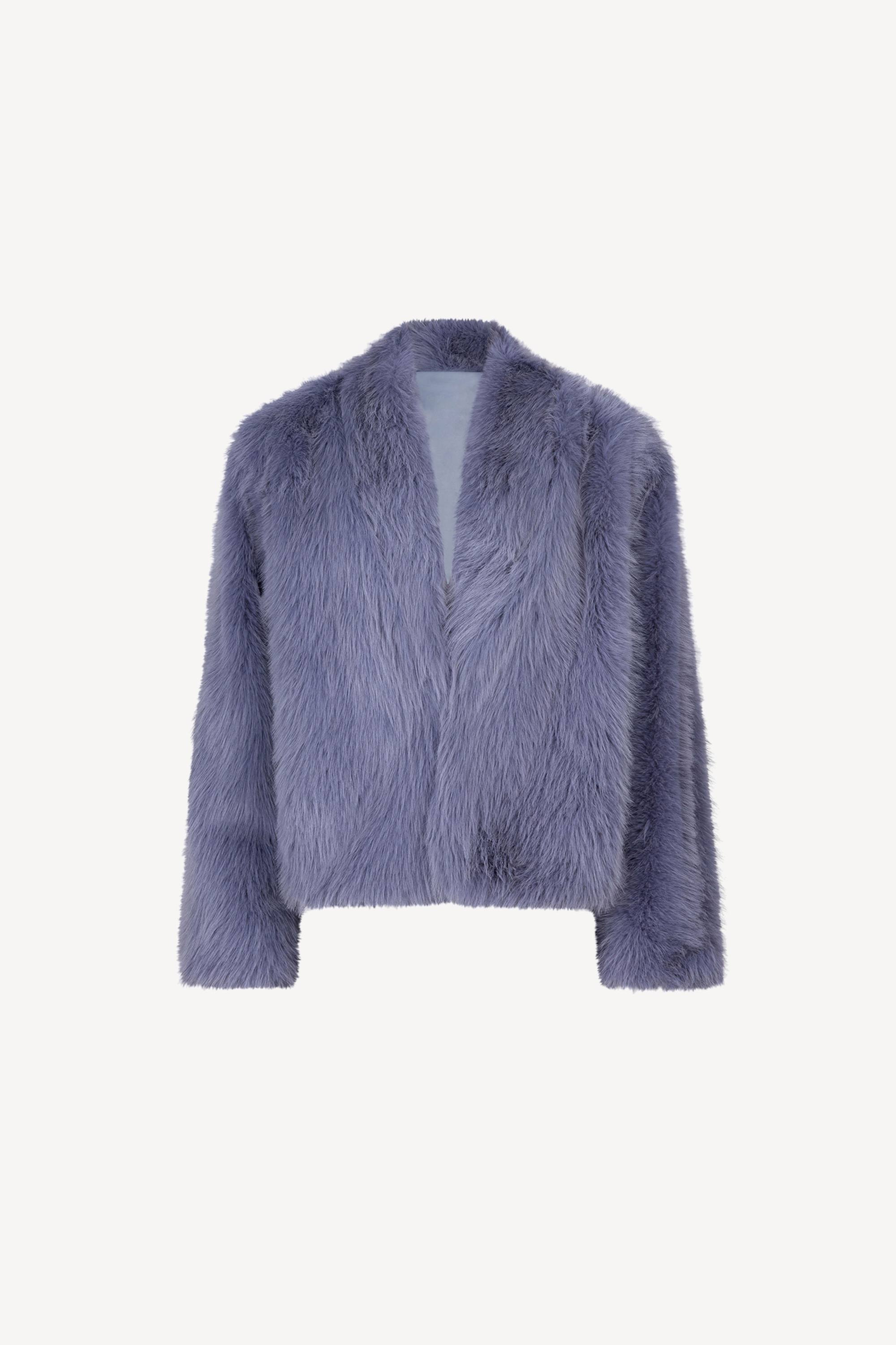 Joni Coat Blue Grey