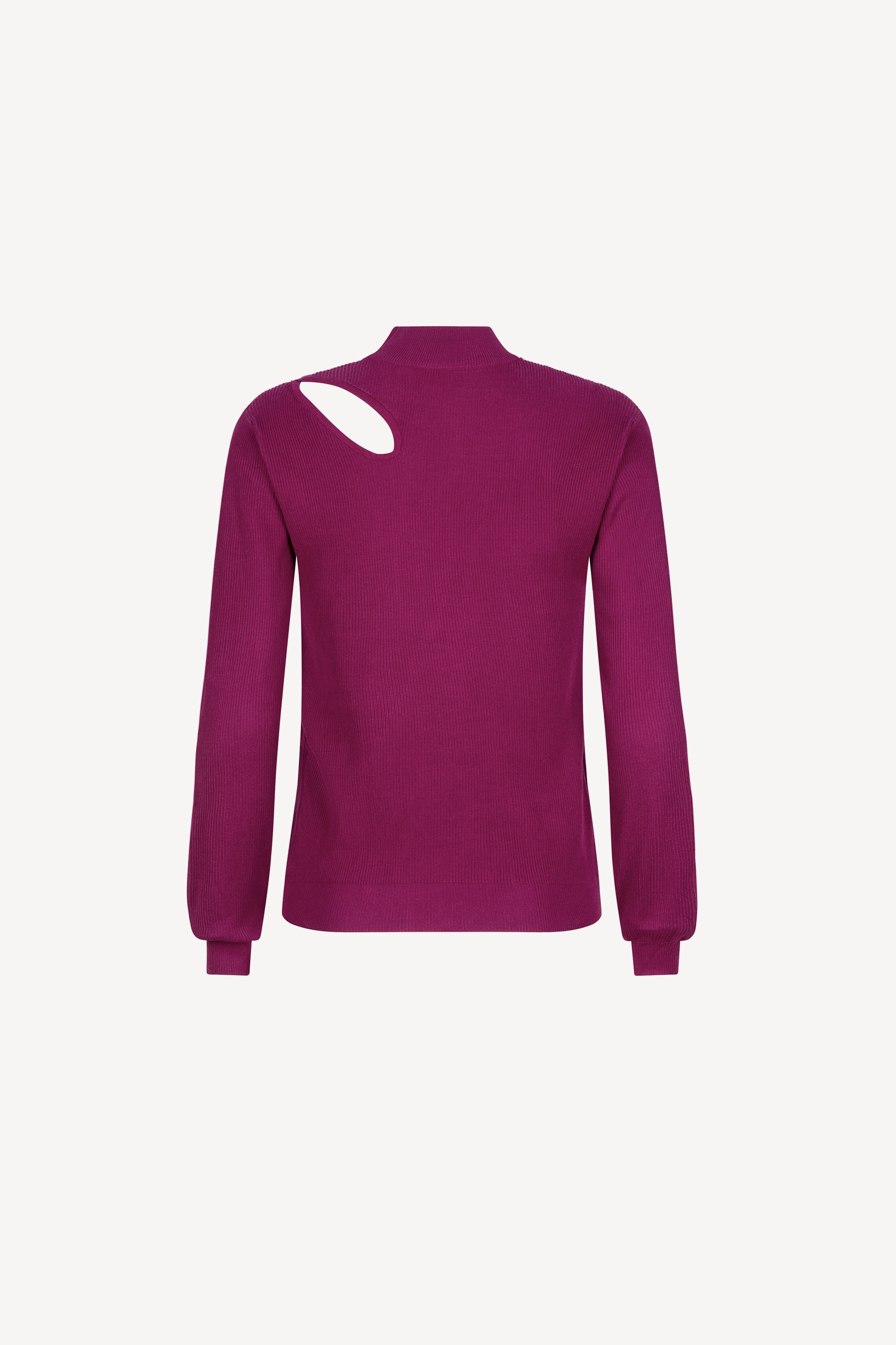 Kyla Knitted Top Purple