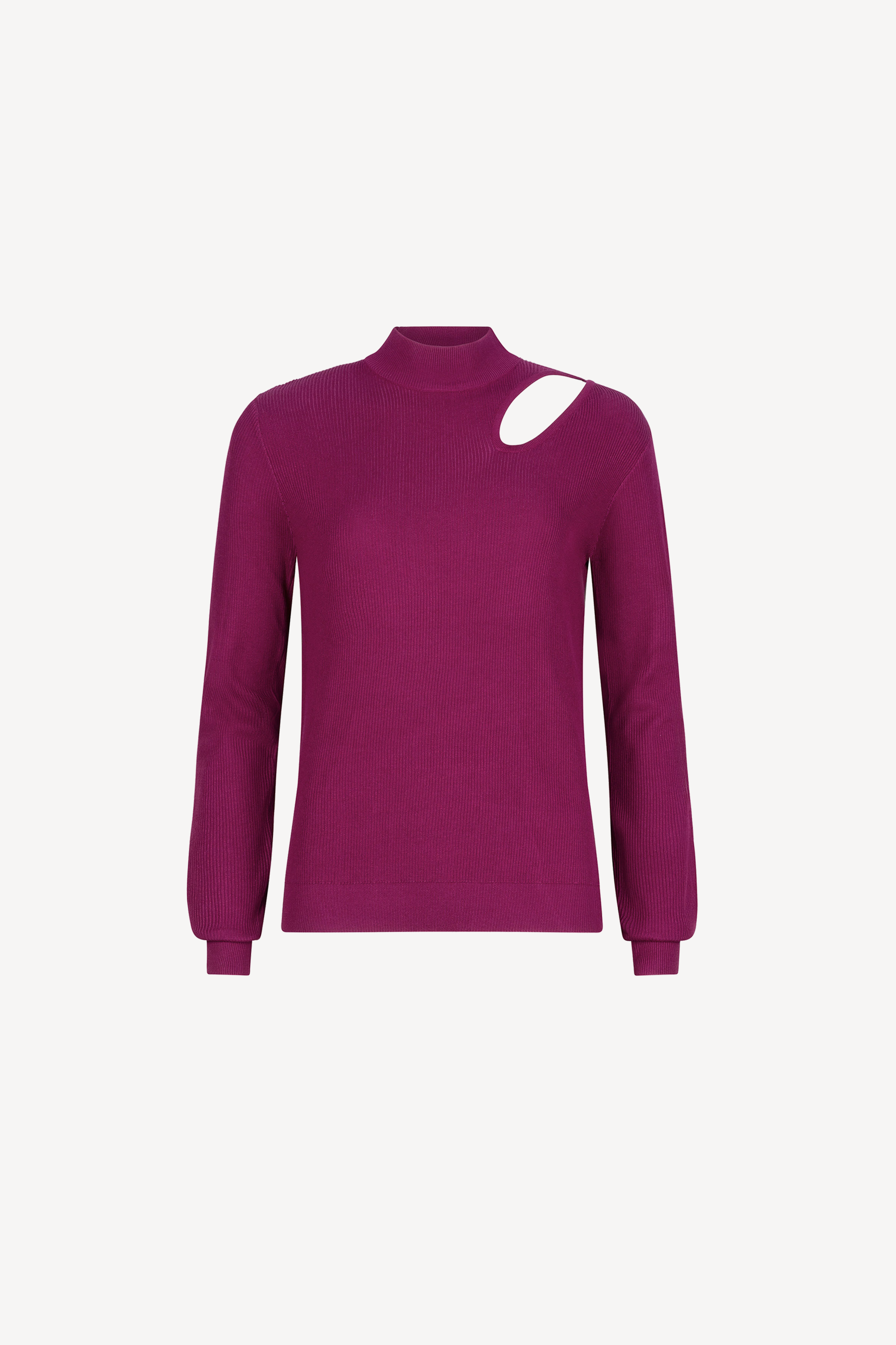 Kyla Knitted Top Purple