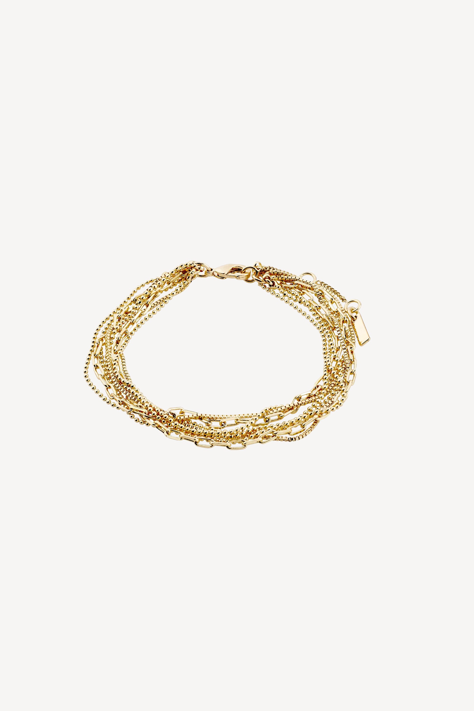 Lily chain Bracelet Gold