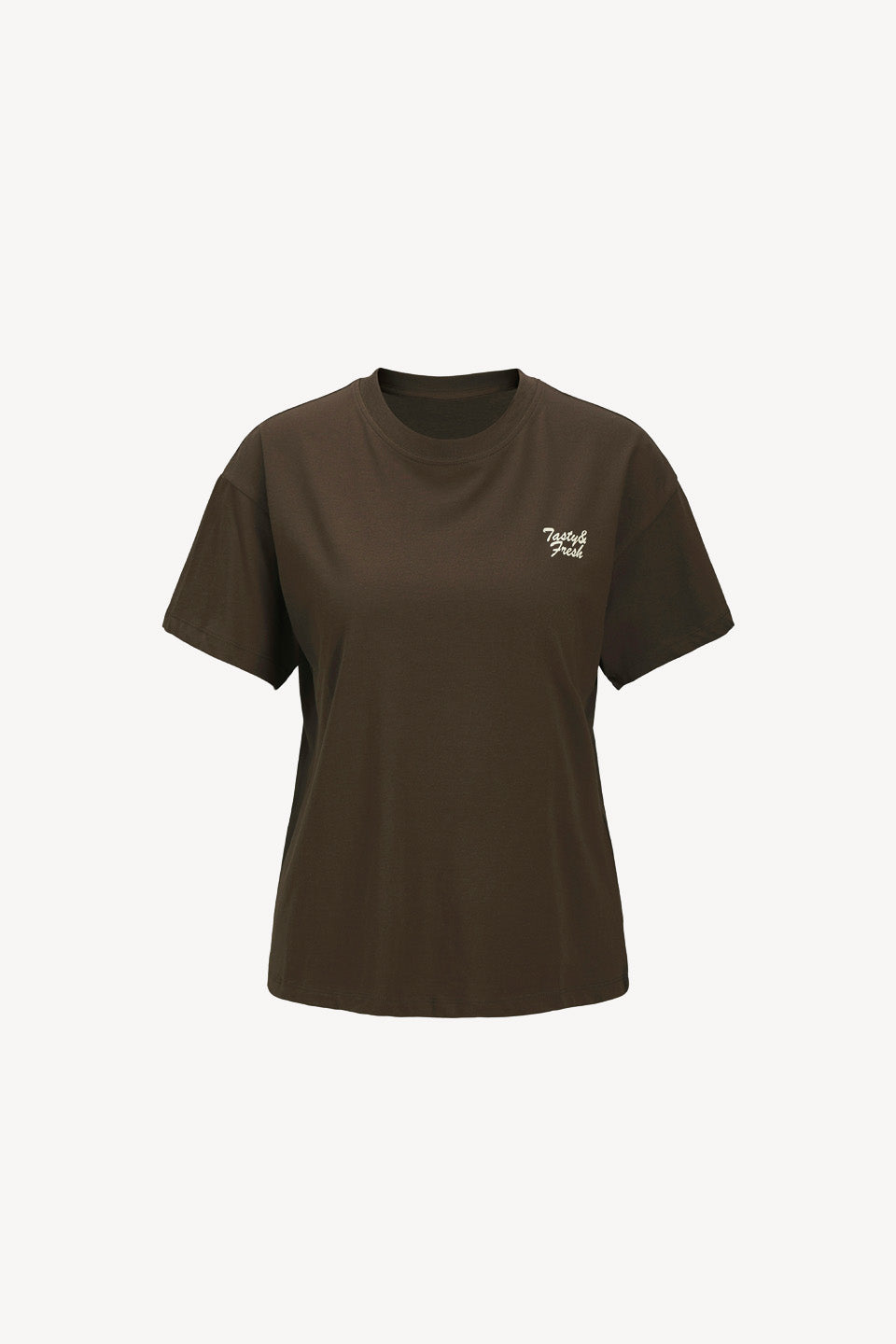 Lucy Print Tee Bracken Waffles