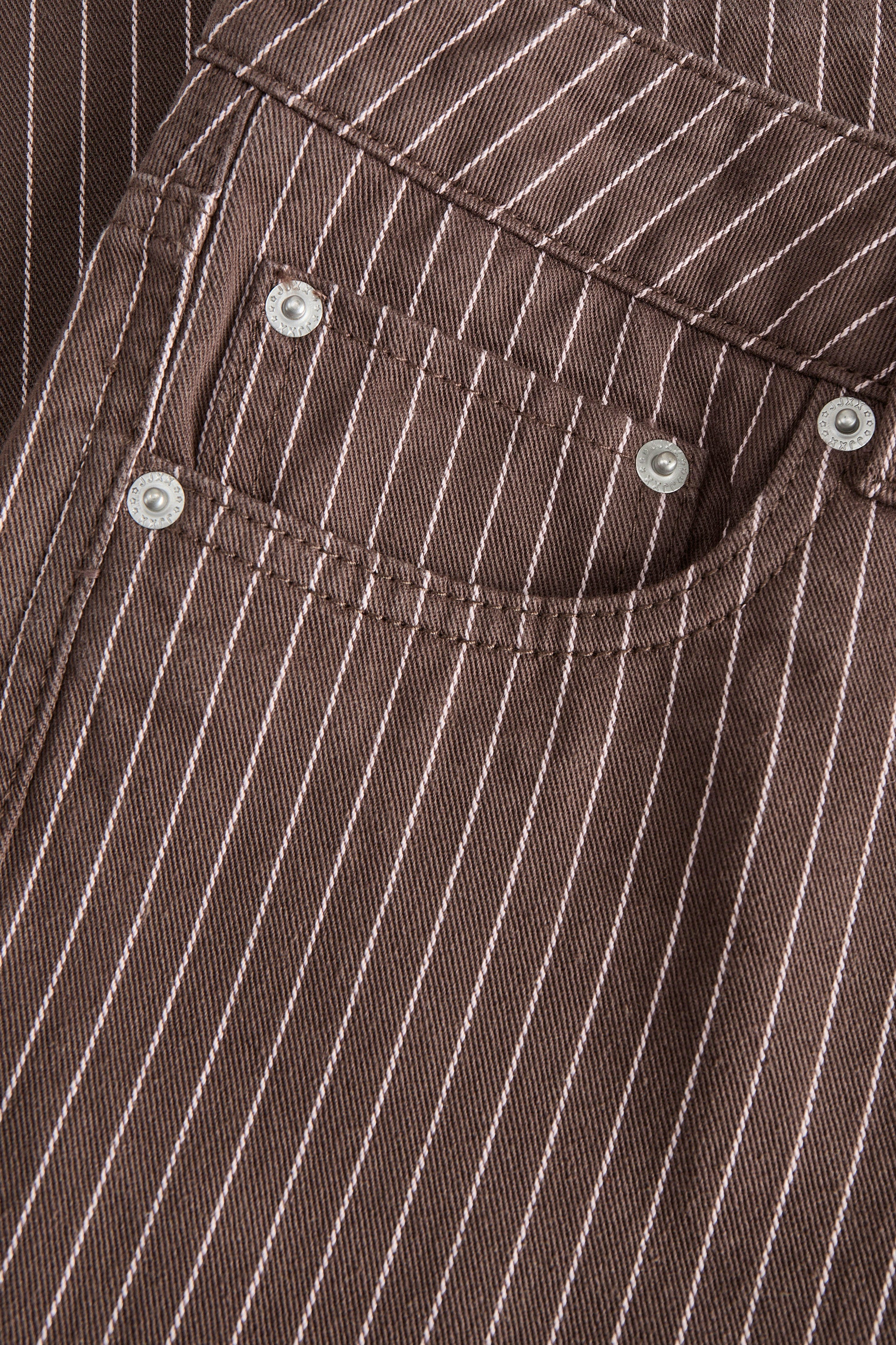 Maddy Pants Bracken/ Violet Ice Pinstripe