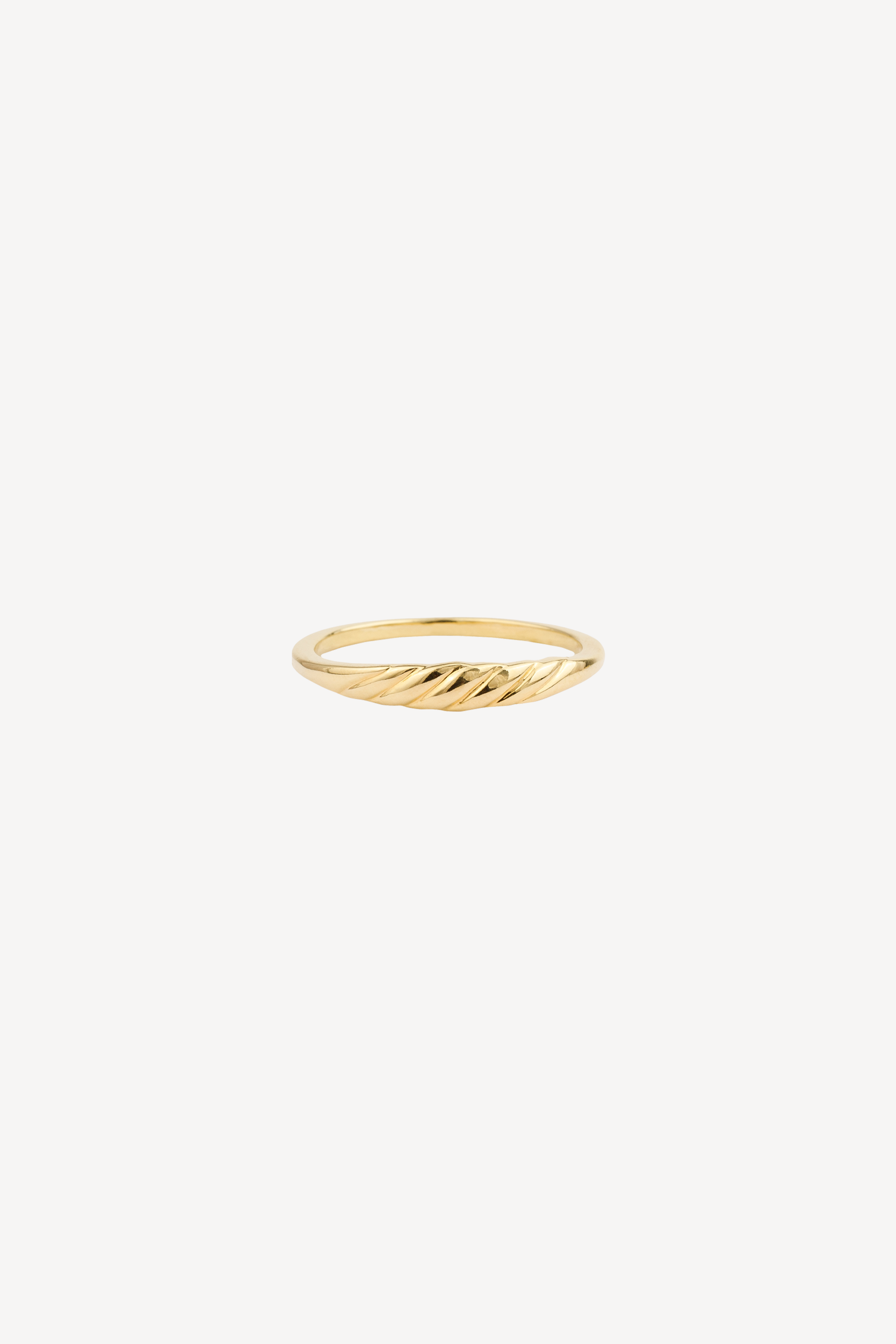 Minimalistic Croissant Ring