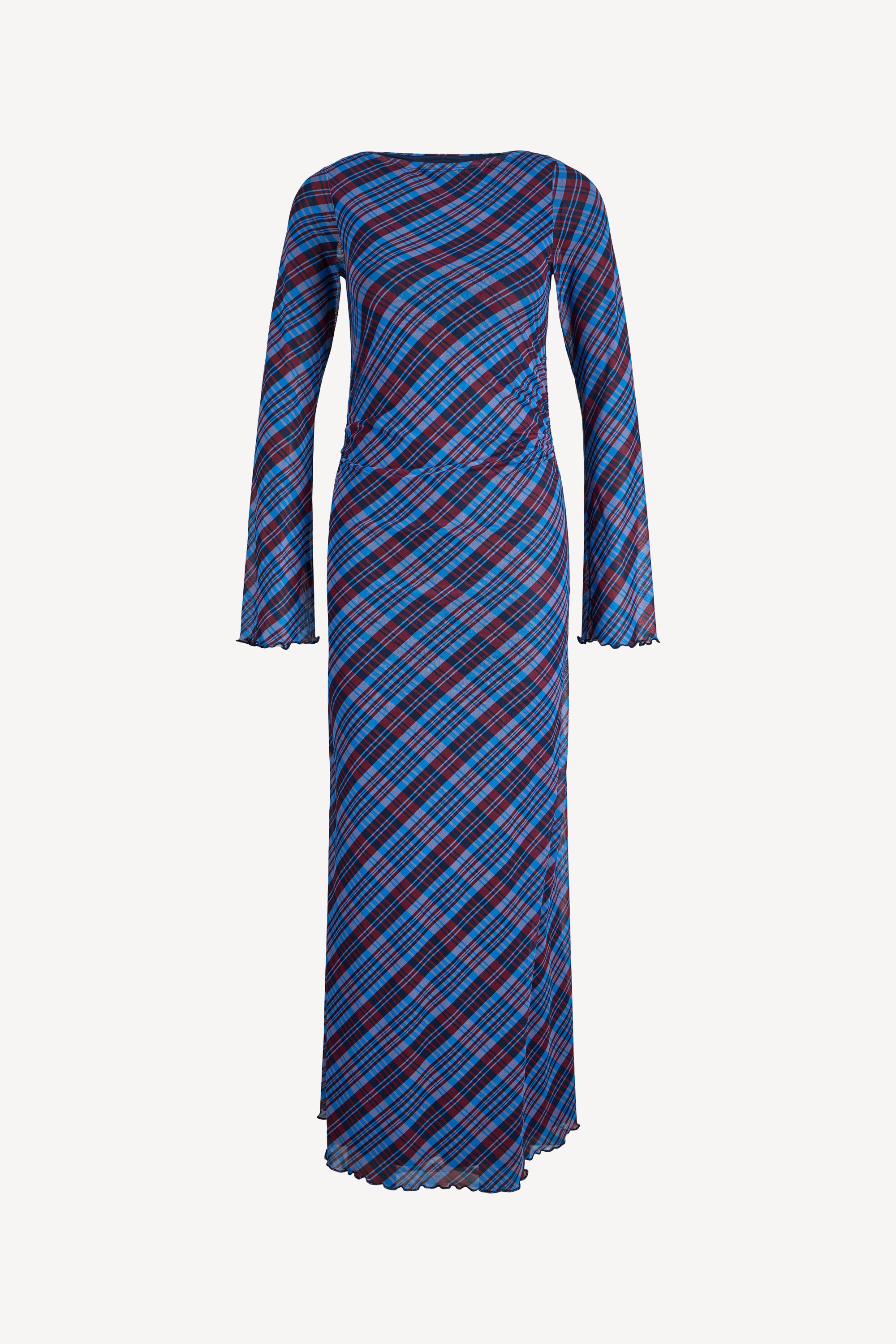 Minna Mesh Dress Blue