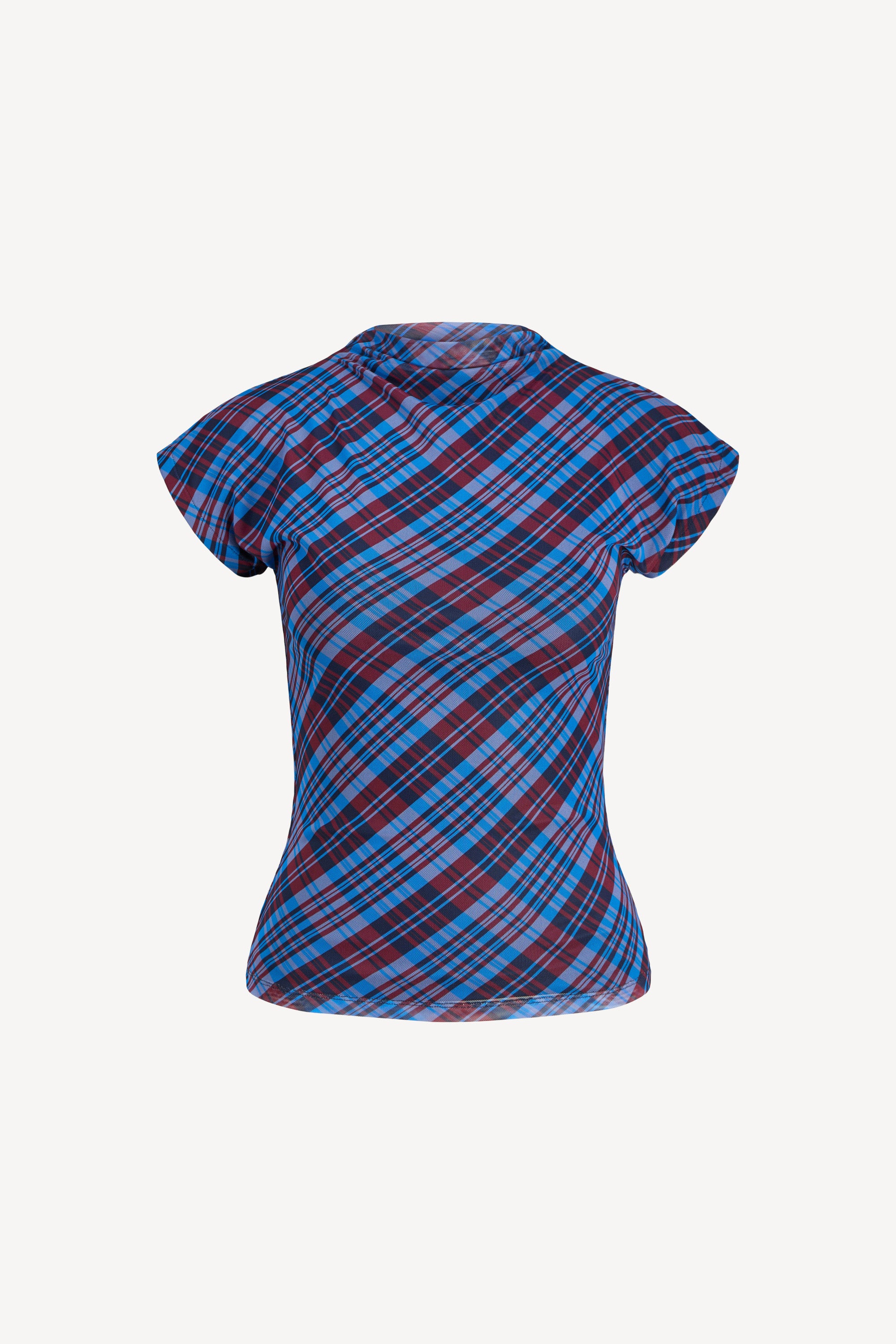 Minna Mesh Top Blue