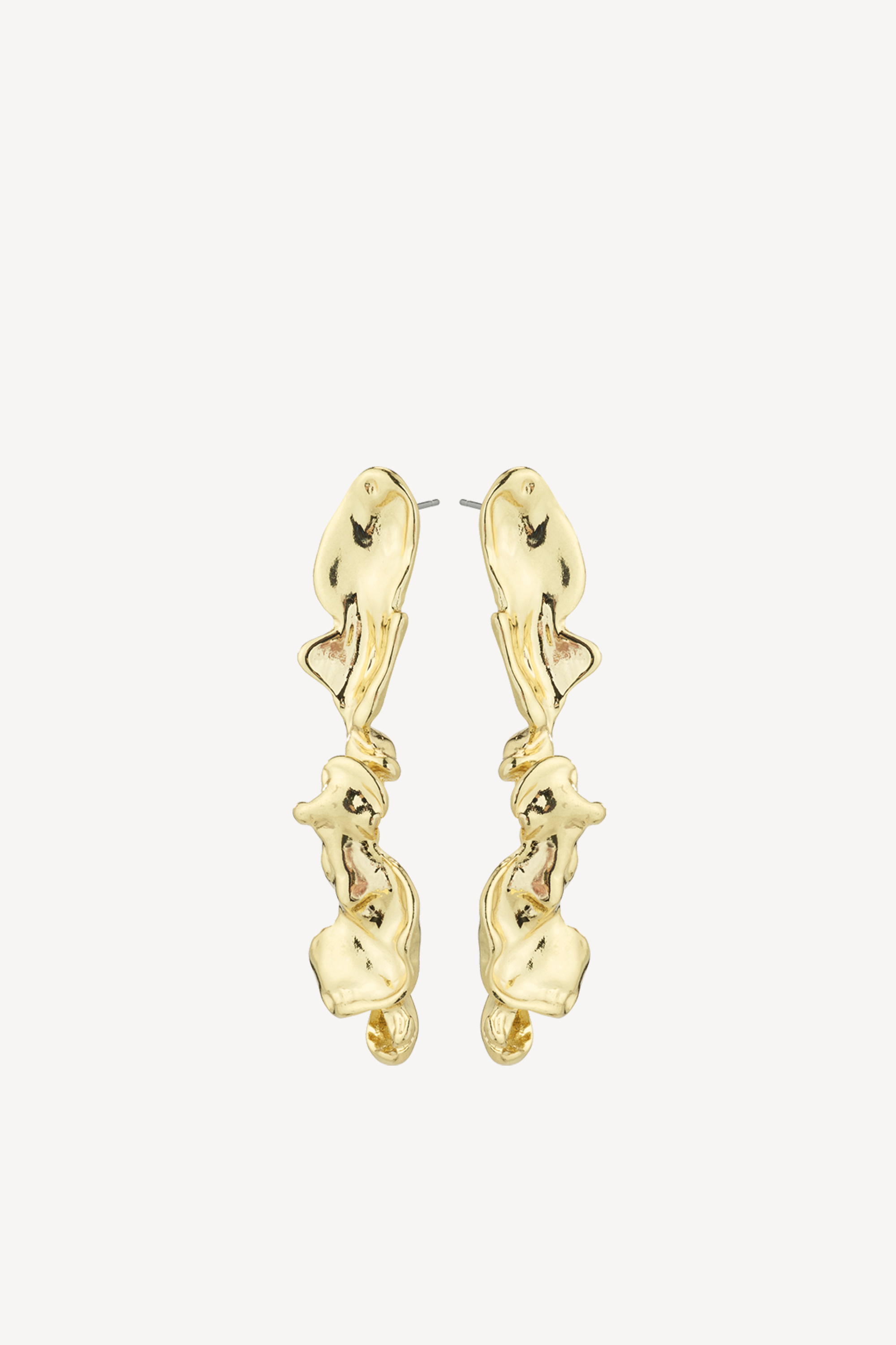 Pulse Earrings Gold (pair)