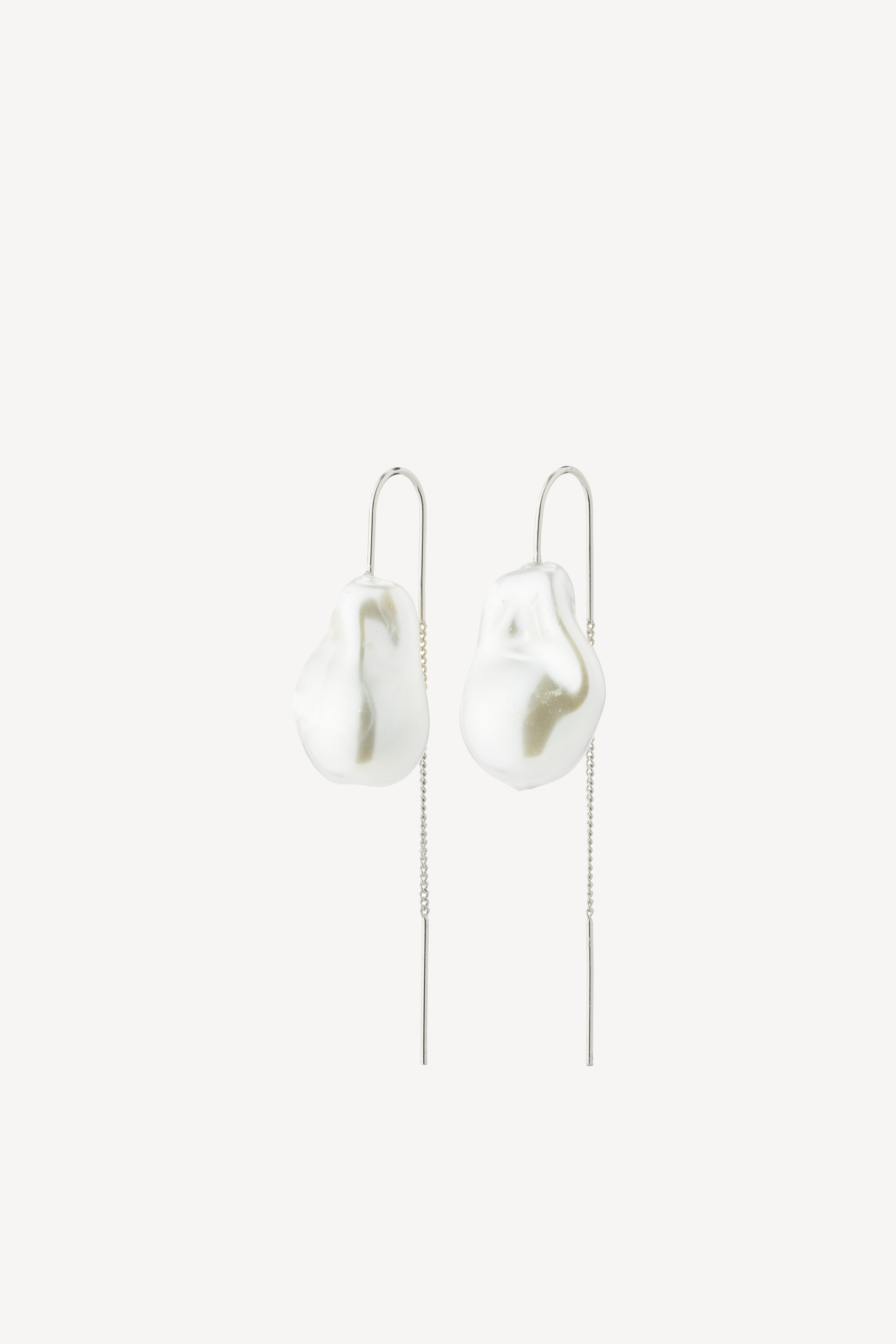 Rhythm Pearl Earrings Silver (pair)
