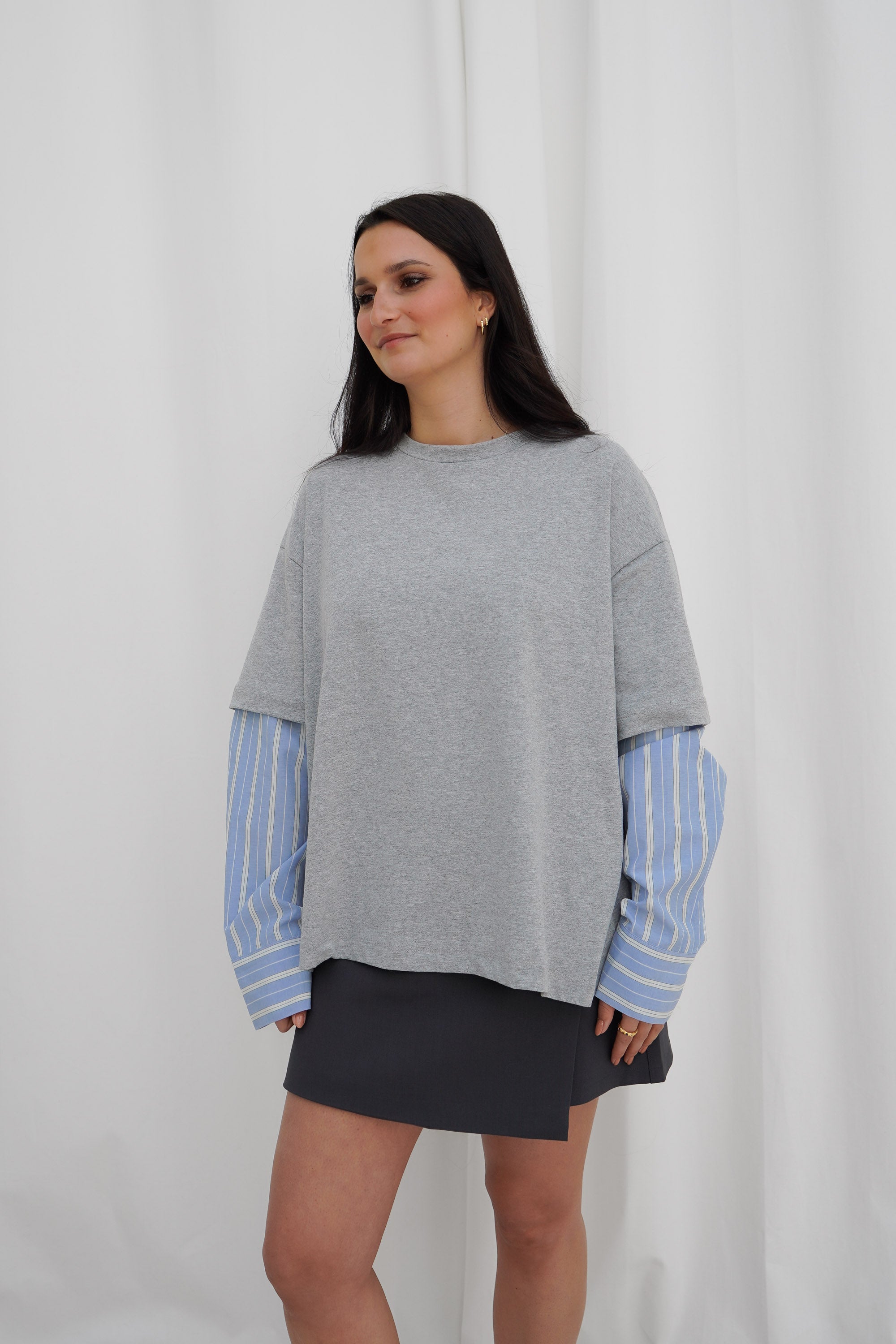 Lucille Shirt Grey Onesize