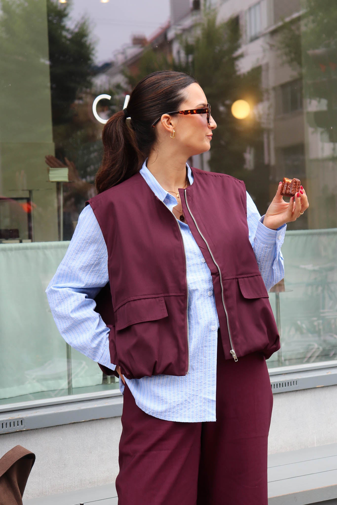 Rachelle Jacket Burgundy