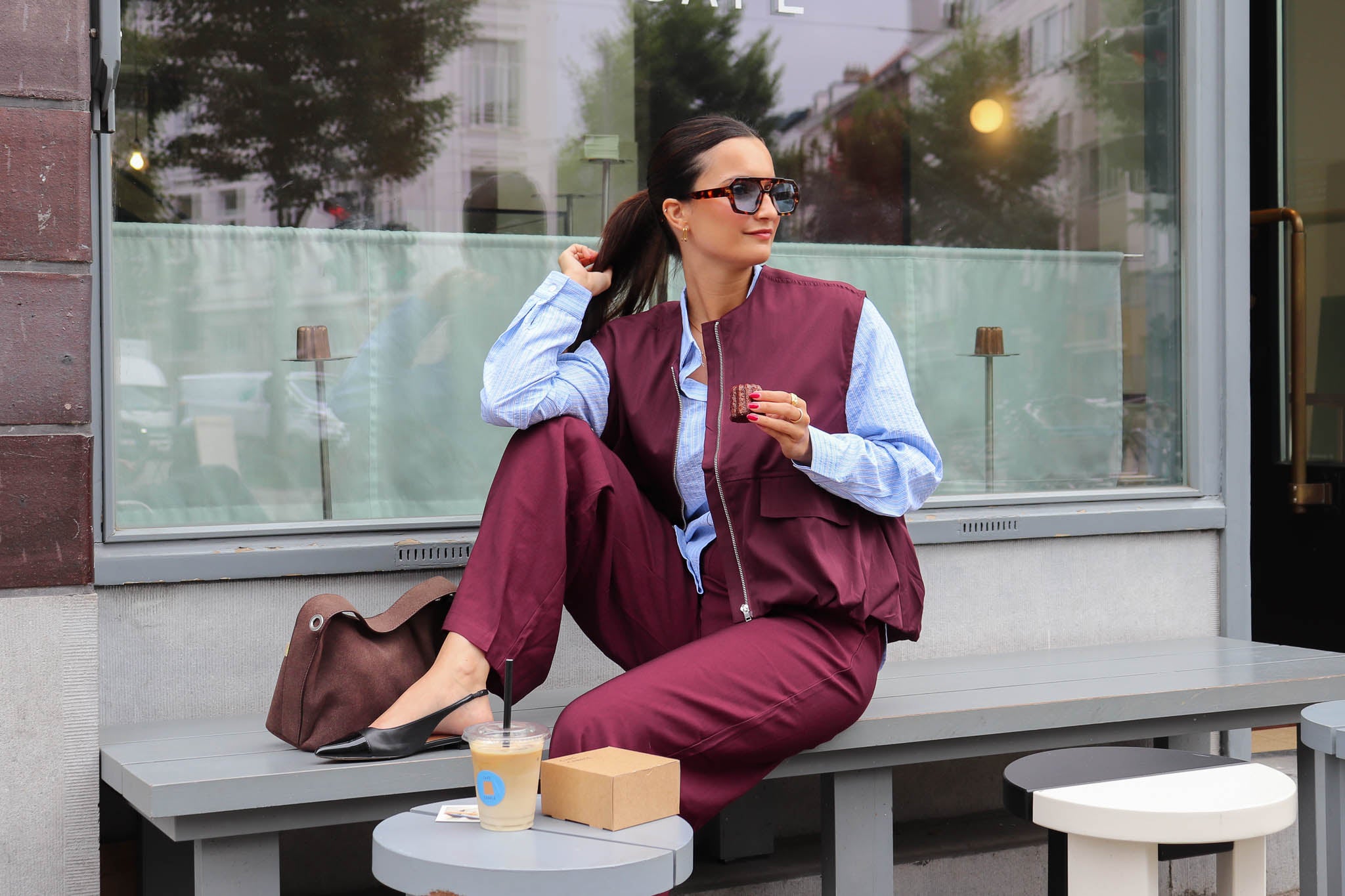 Rachelle Jacket Burgundy