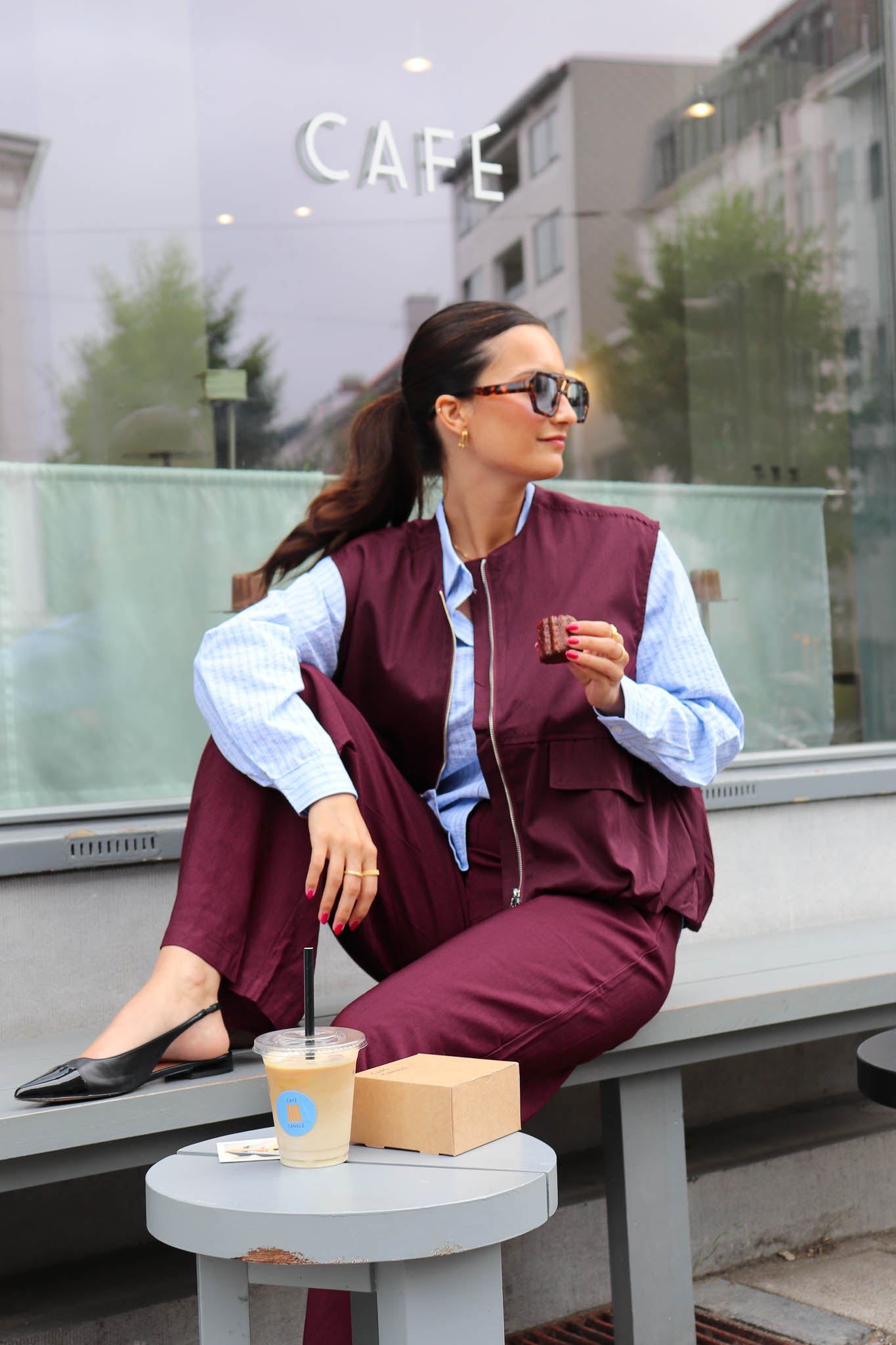 Rachelle Jacket Burgundy
