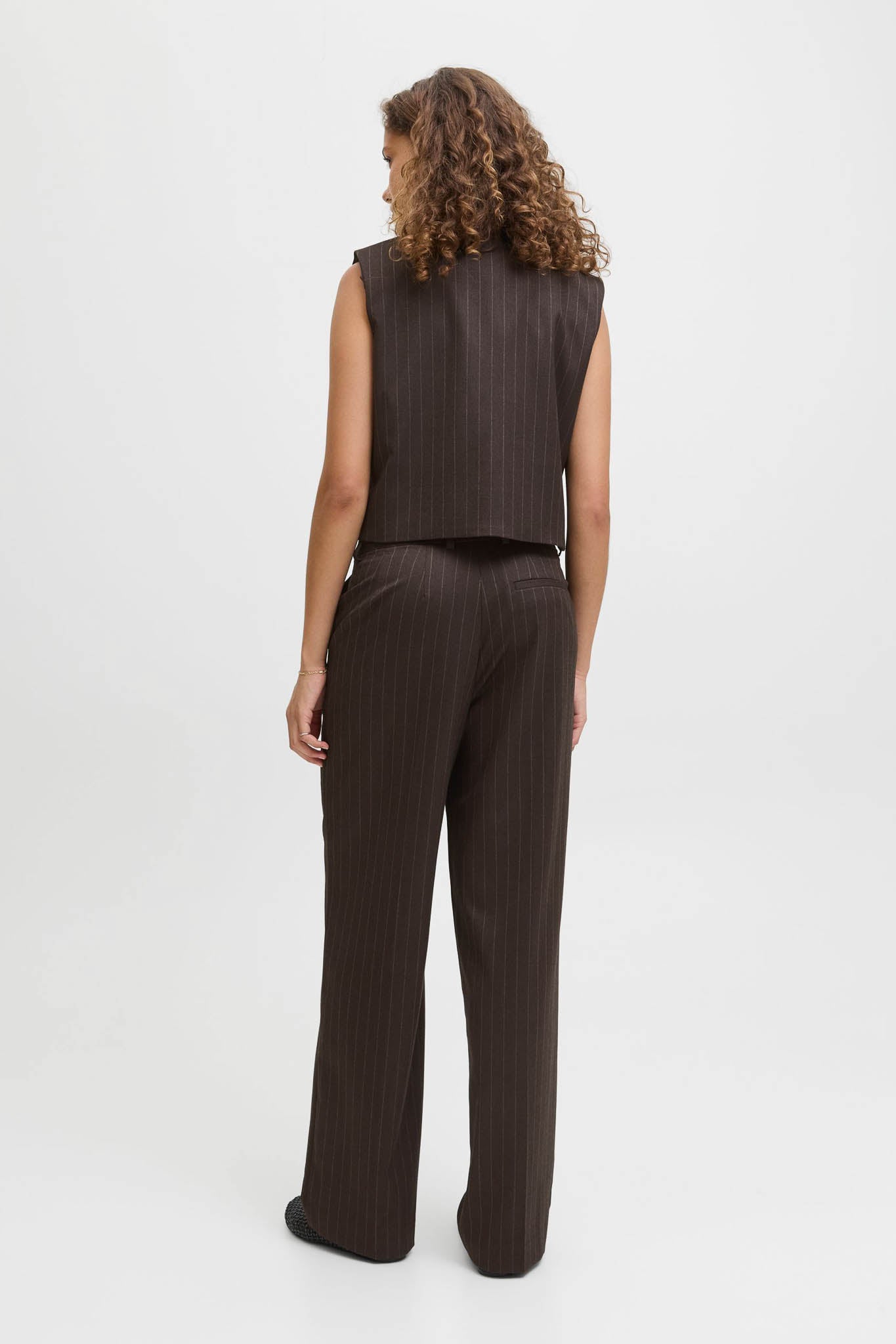 Mary Pants Bracken White