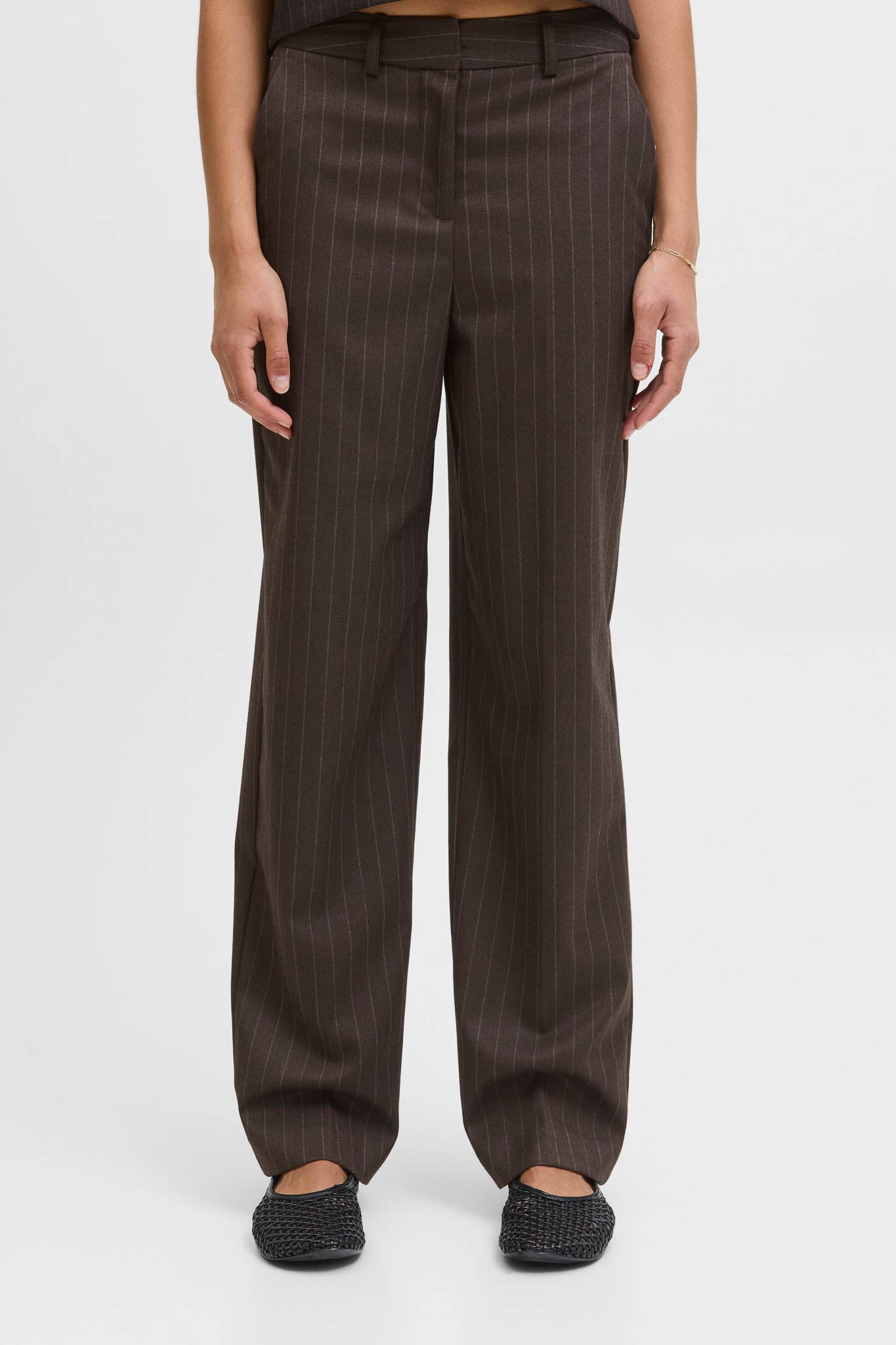 Mary Pants Bracken White