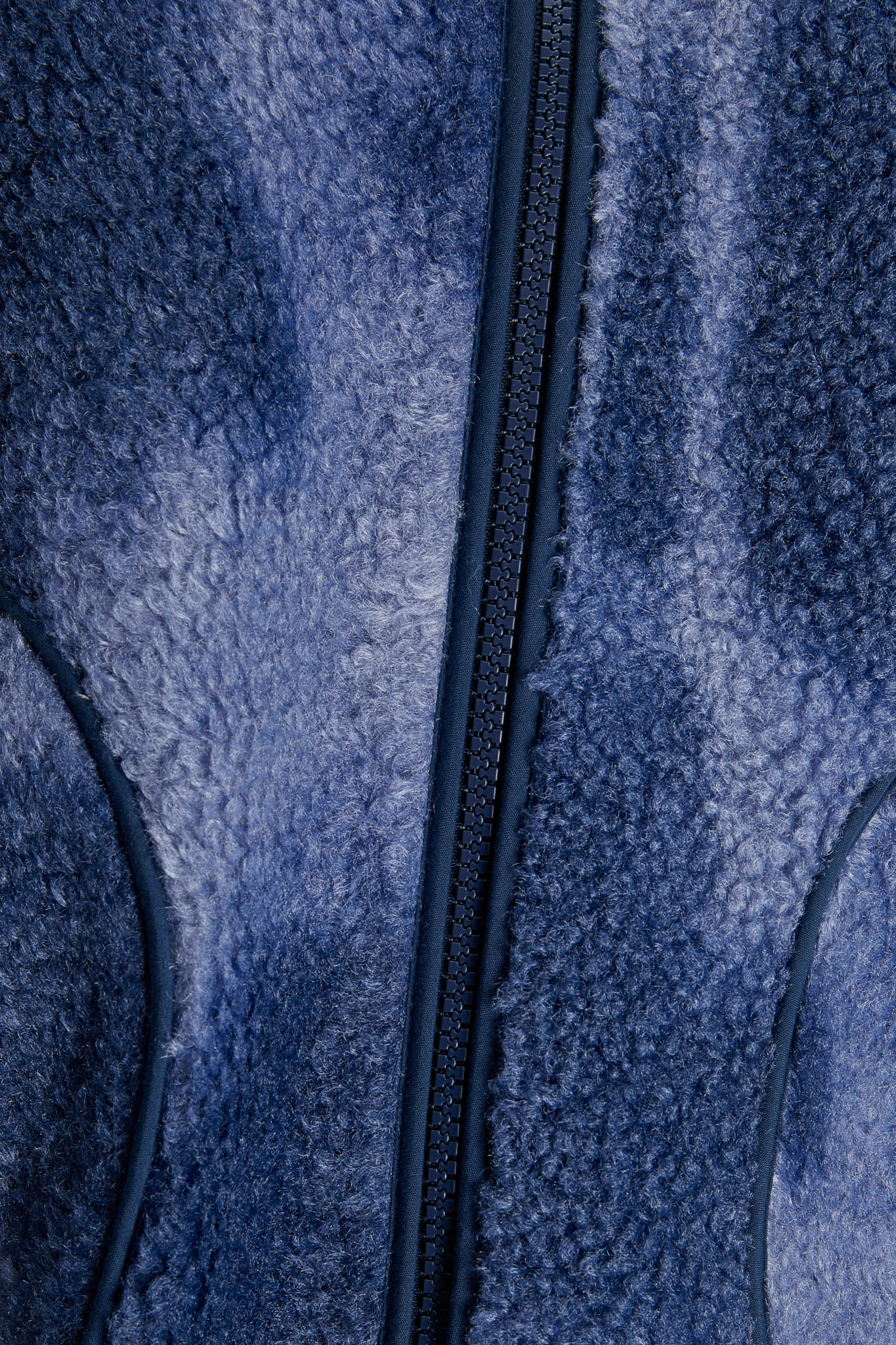 Dawn Teddy Vest Blue Ice