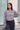 Coco Sweater Grey/Wine