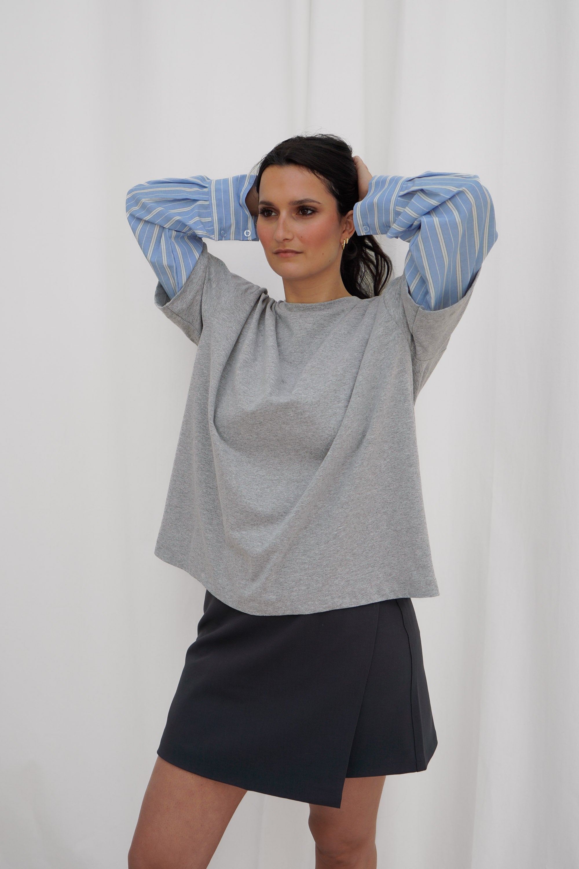 Lucille Shirt Grey Onesize