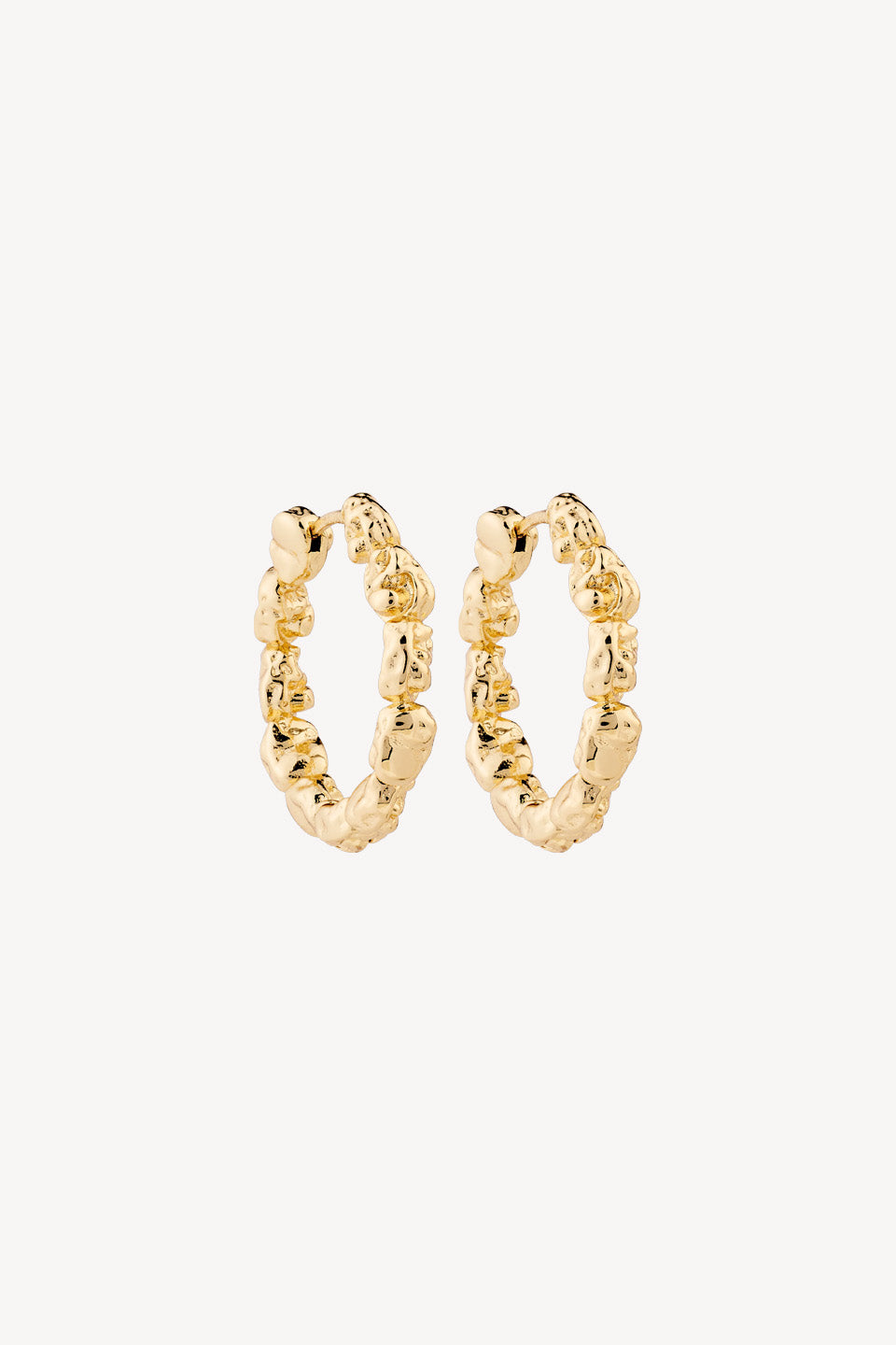 Tide Hoop Earrings Gold